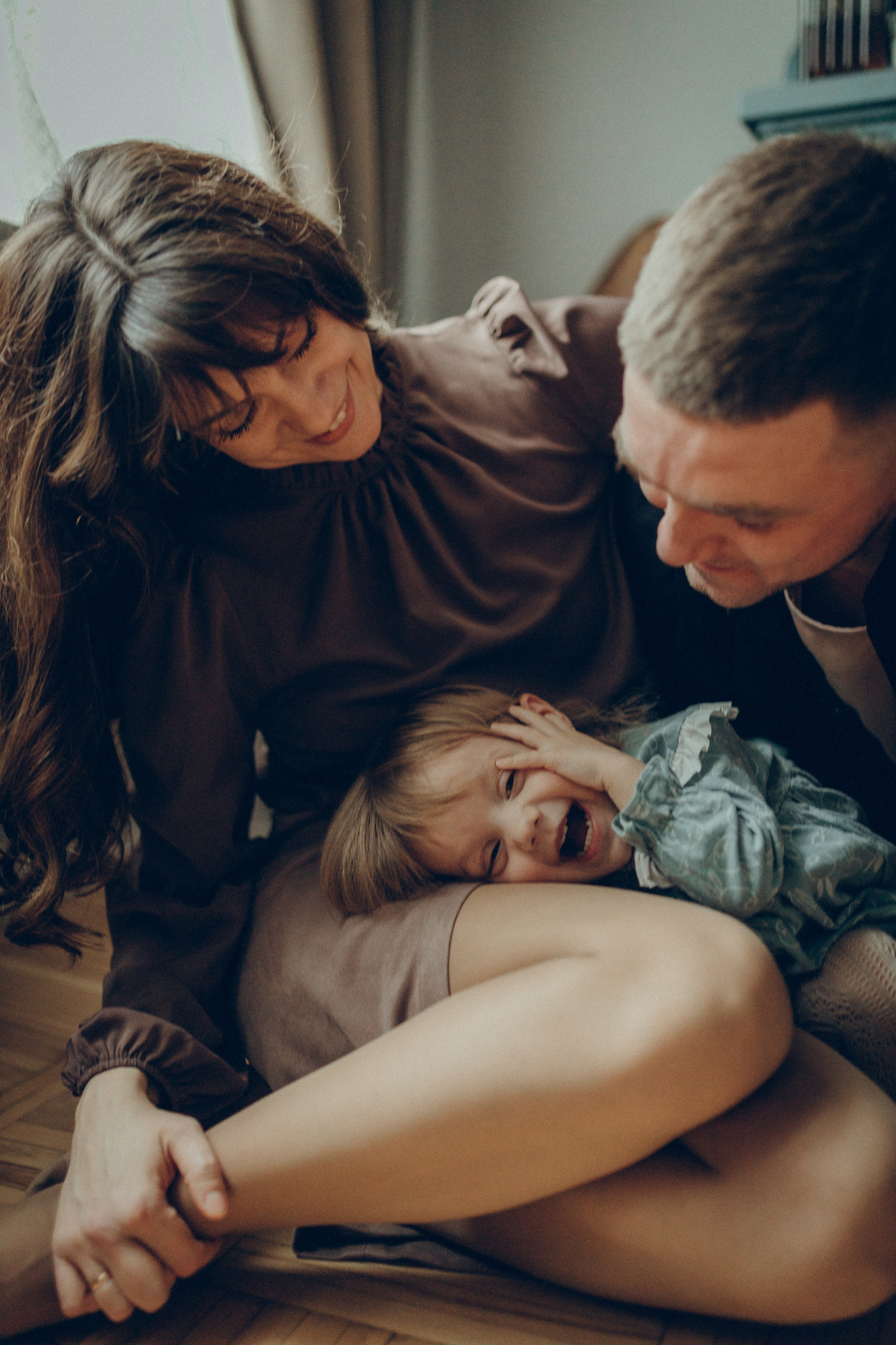 Алла, Кирилл и Катюша. Семейный фотограф и фотограф на роды в Ростове-на-Дону Мухина Виктория