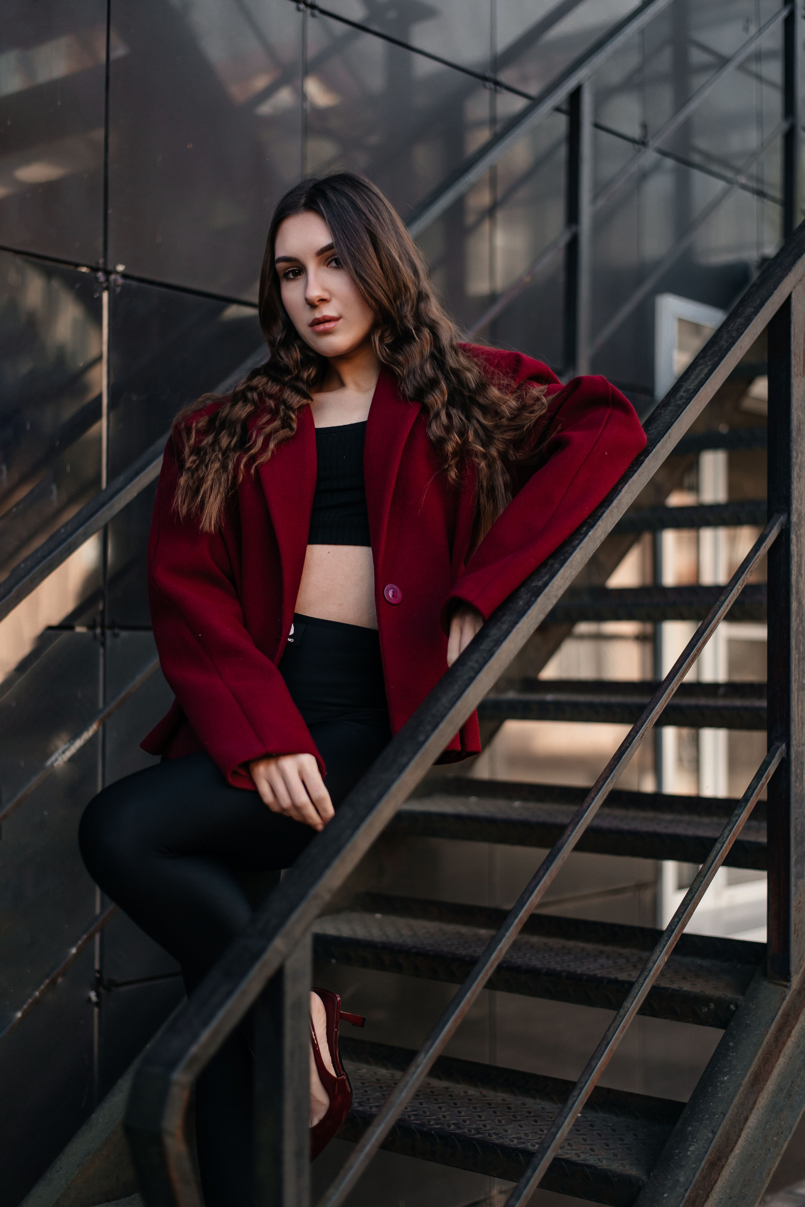 Красный на черном. Свадебный и портретный фотограф lifestyle