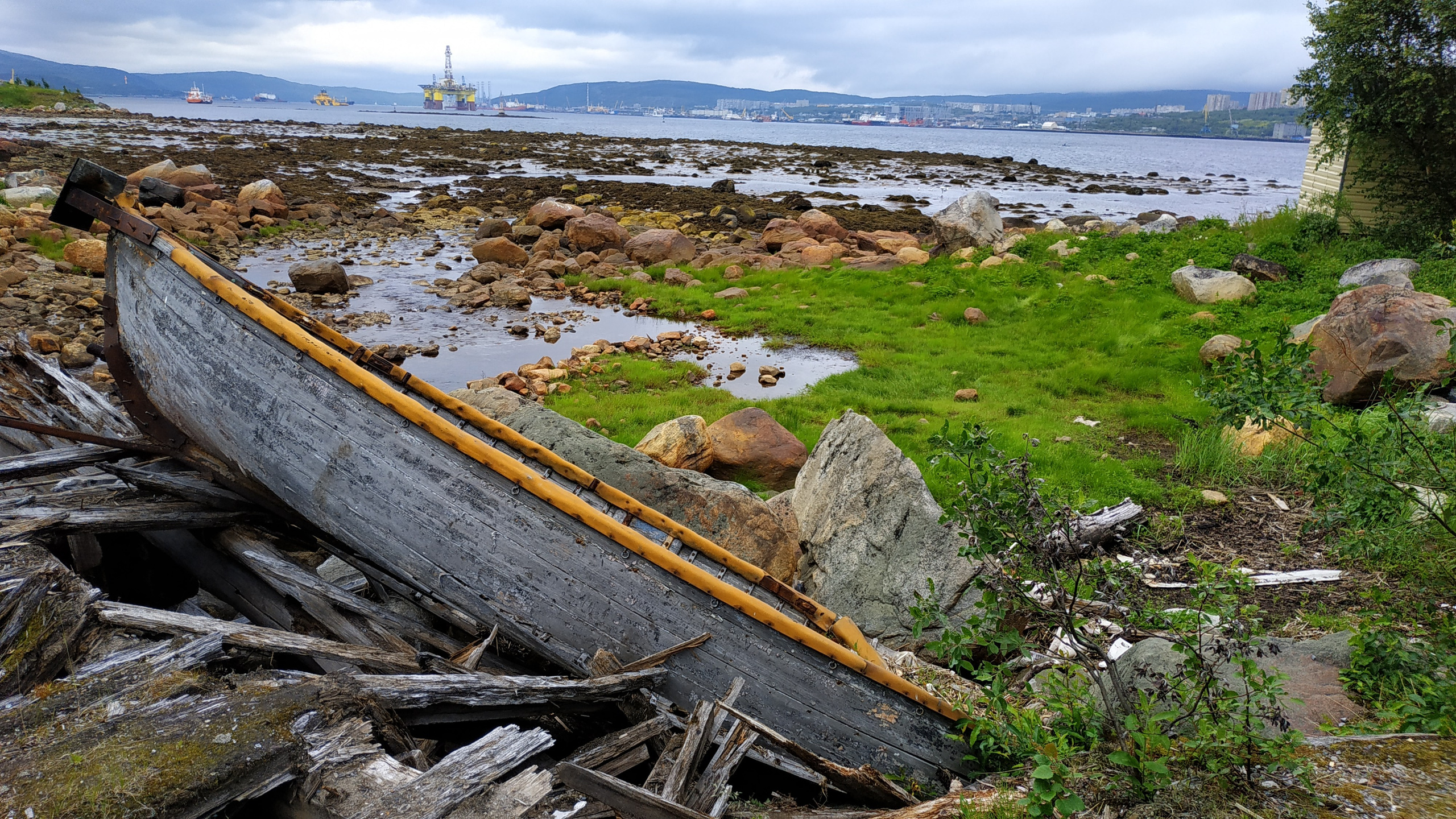 Мурманск. Пейзажи Крайнего Севера. Баренцево море, Рыбачий, Средний, Немецкий