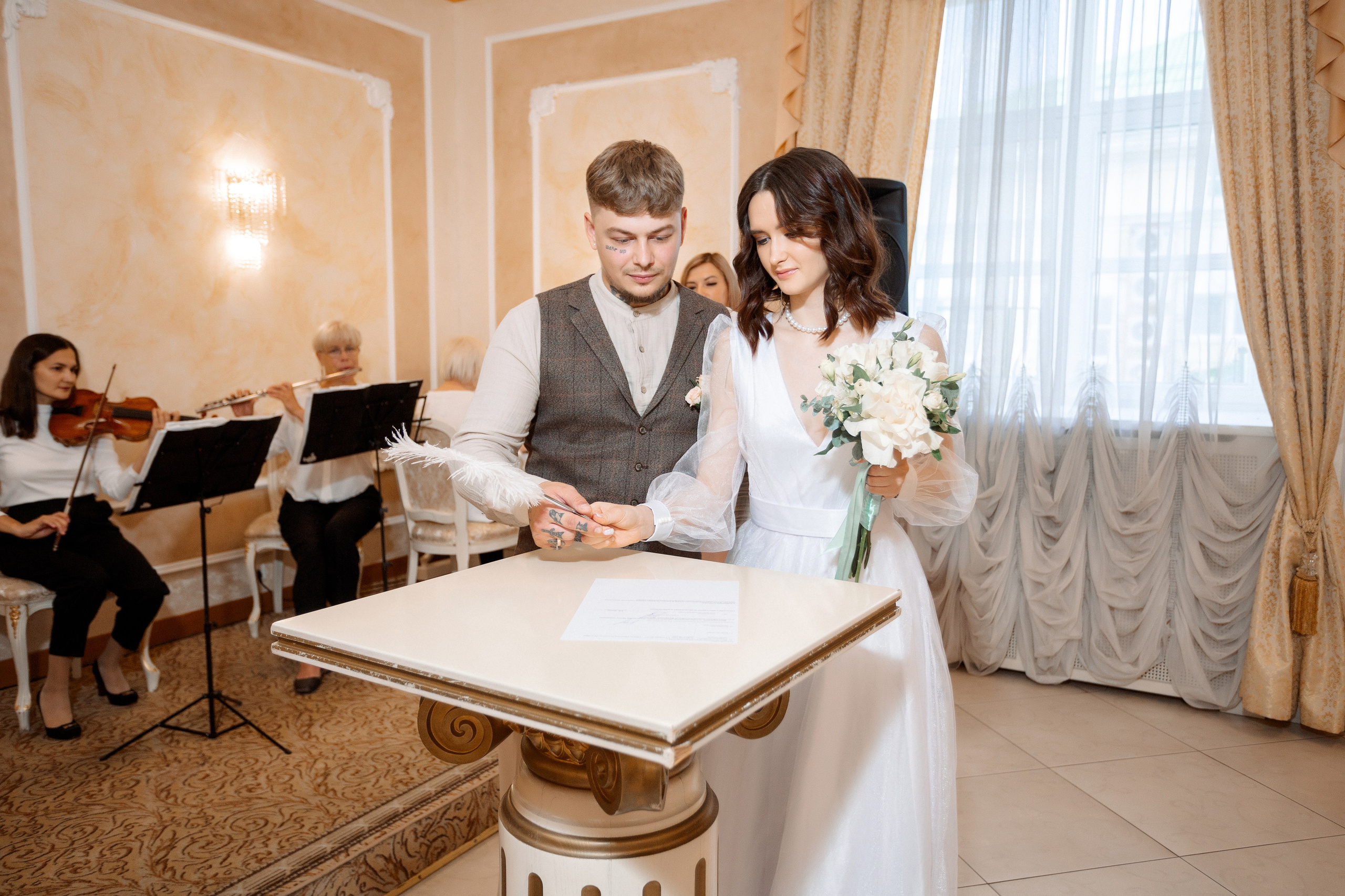 ПРИМЕР: Даня и Катя. ЗАГС. Все фото. Профессиональный фотограф в Ижевске Леша Петров