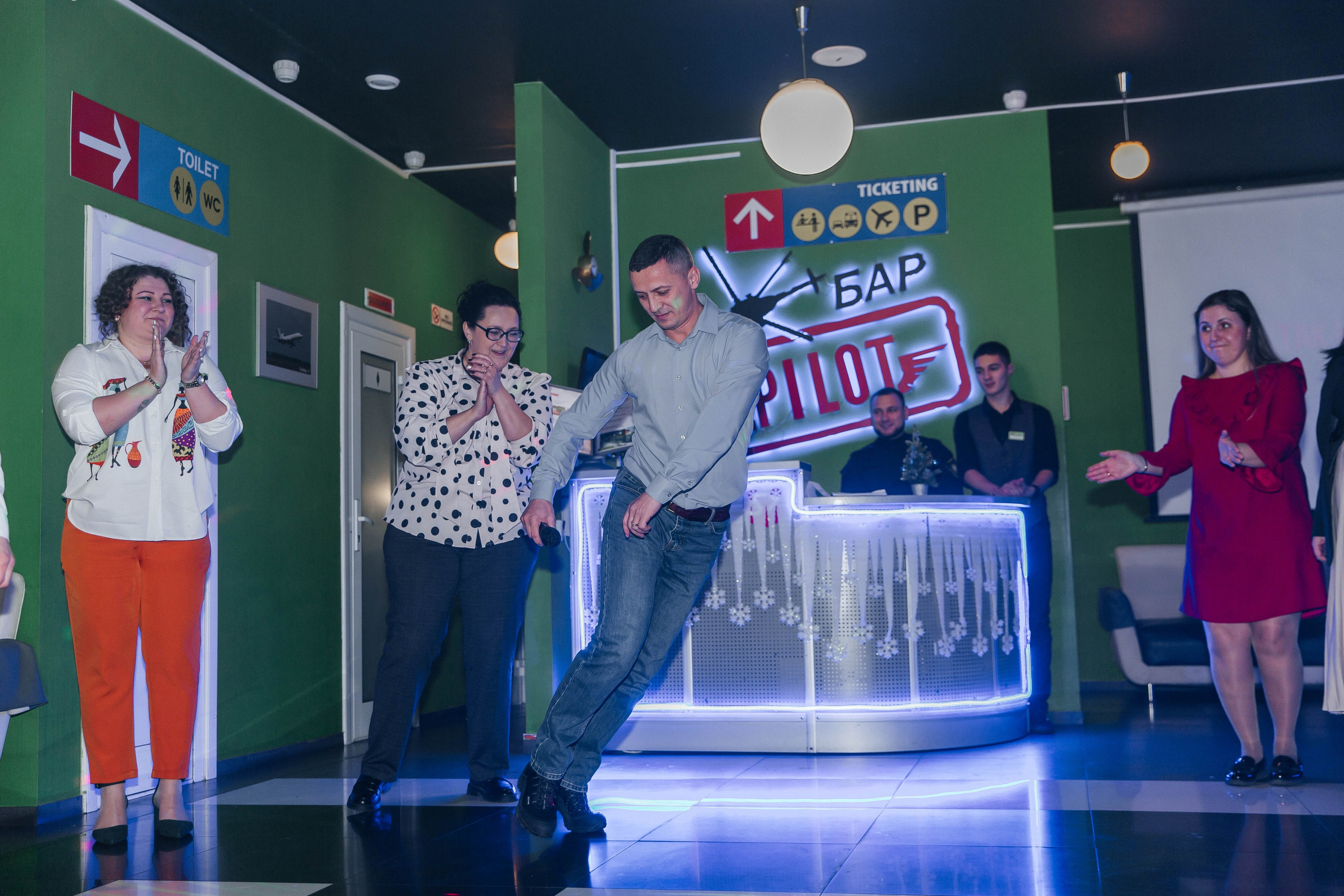 Новогодний корпоратив репортаж. Главная