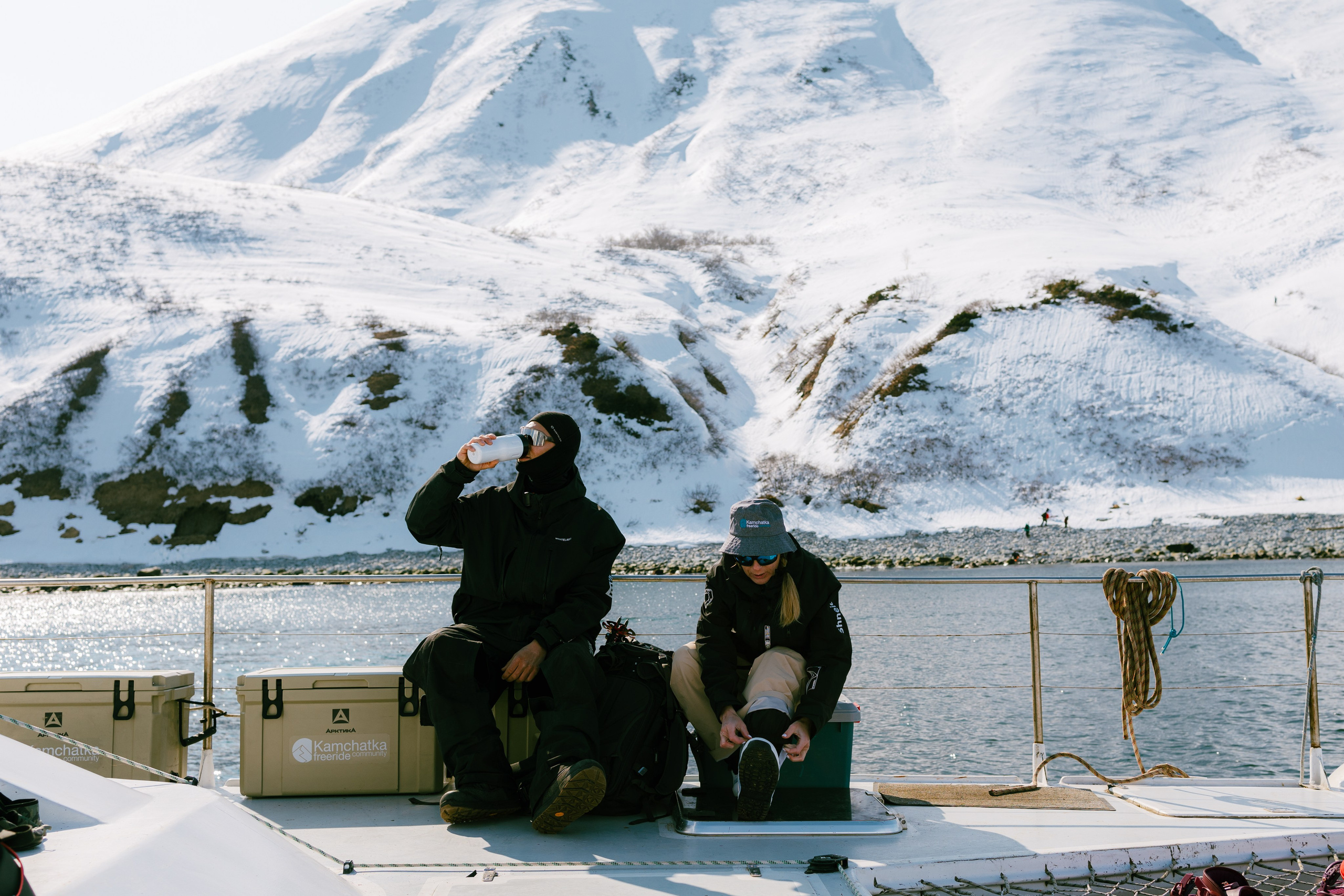 Репортаж зима. Фотограф на Камчатке