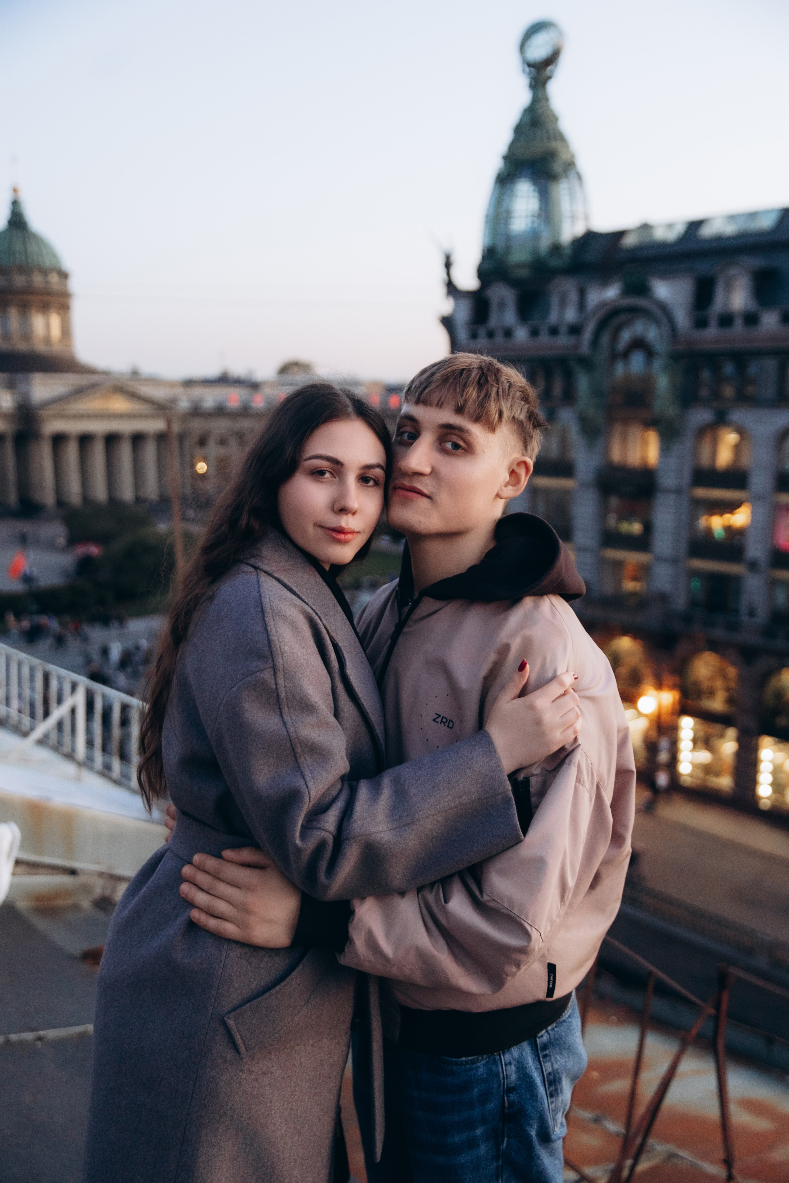 Фотосессия на крыше. Фотограф в Санкт-Петербурге Разиля Идиятуллина