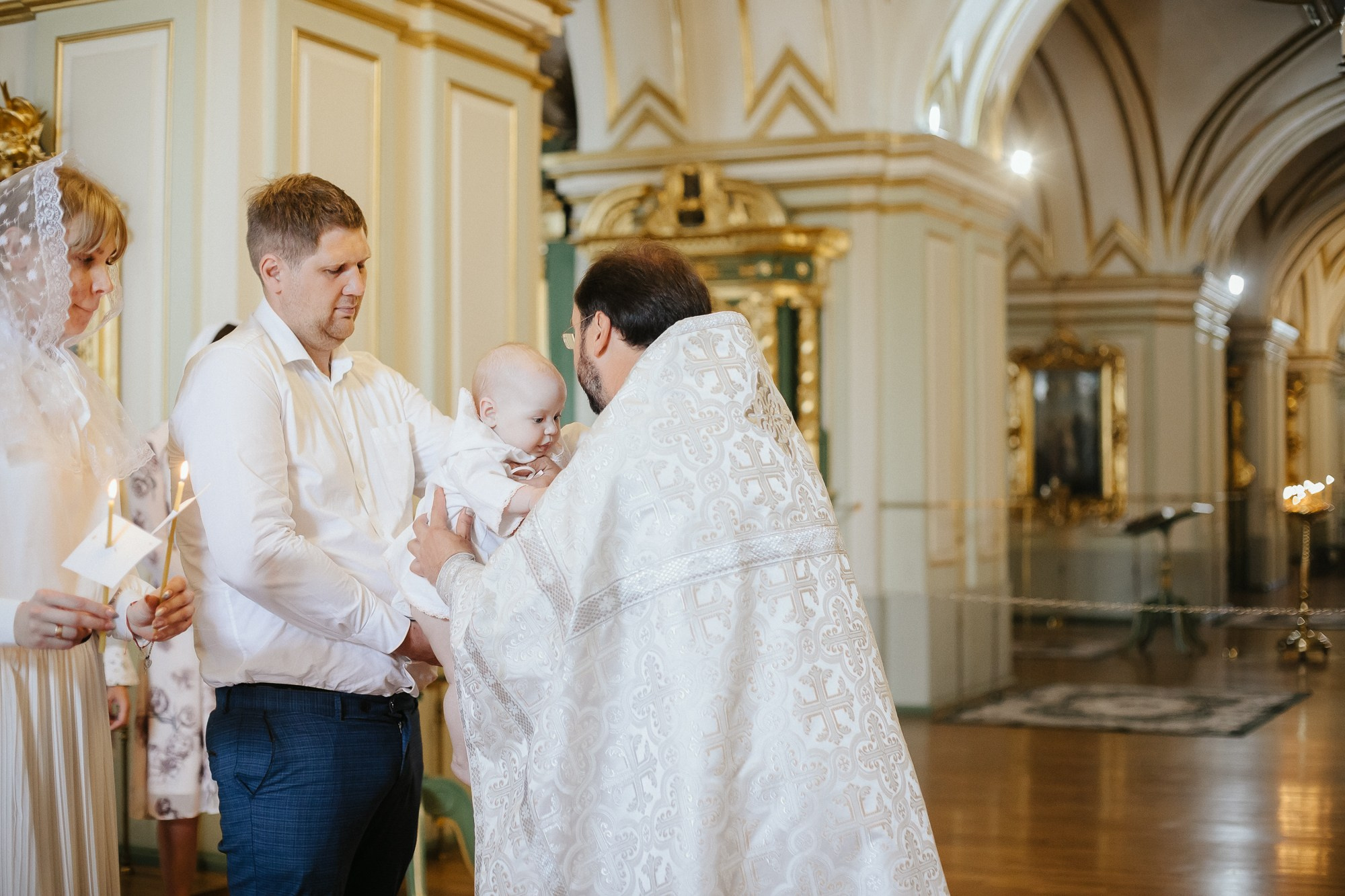 Крещение Киры. Никольский Морской собор СПб. Фотограф на венчание, крещение