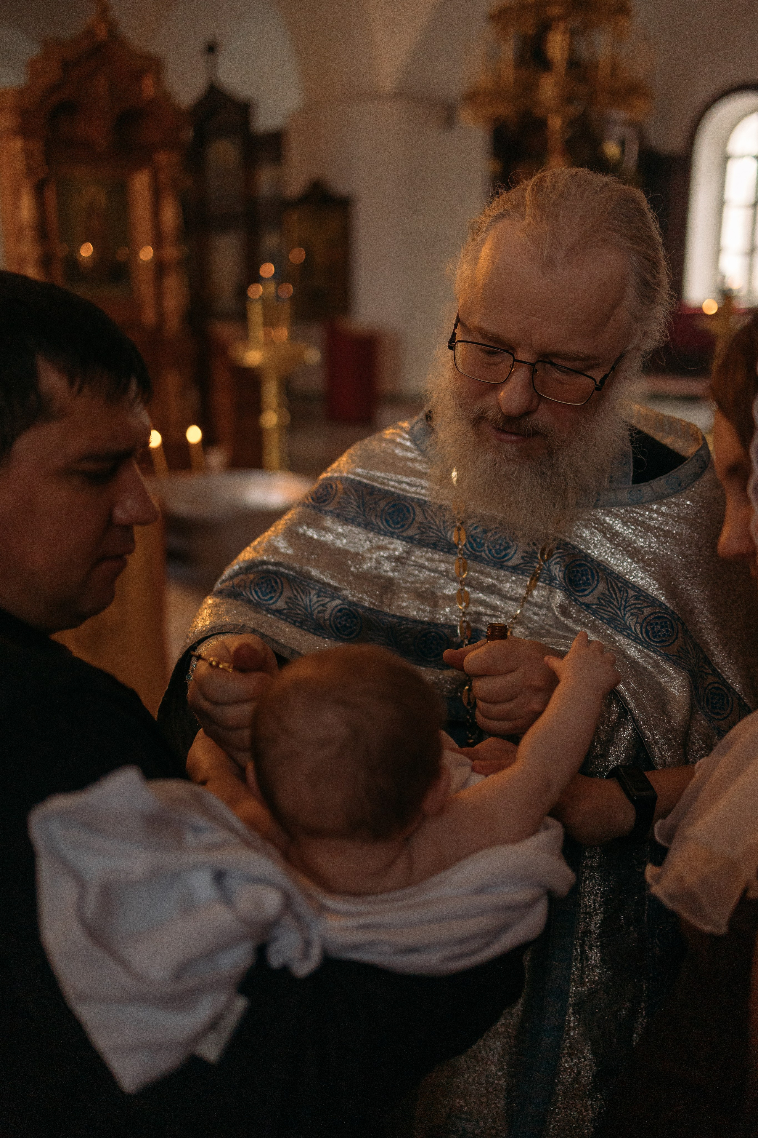 Крещение малышки. Семейный фотограф Александра Тарасова