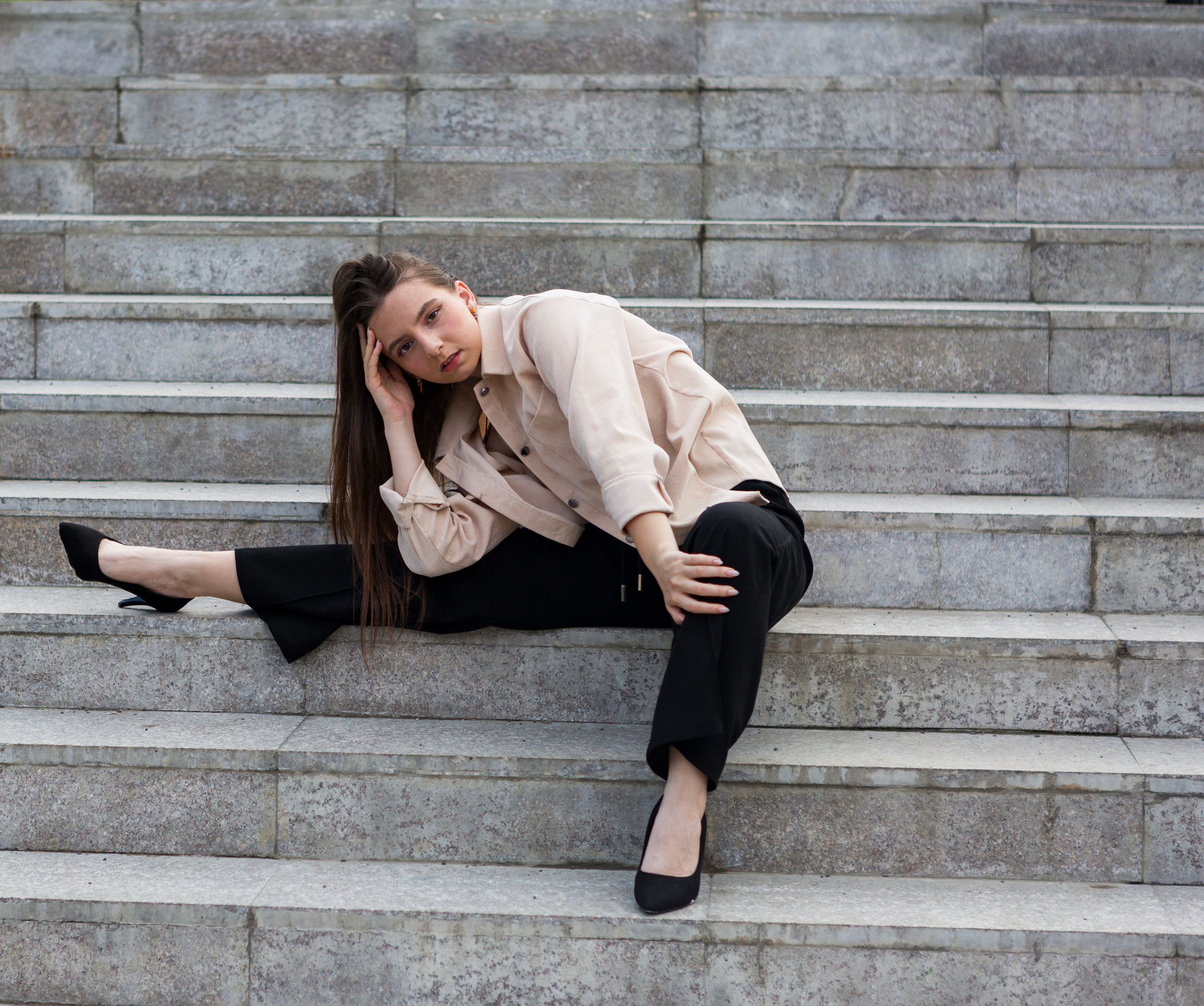 Летний вечер в городе с Анастасией