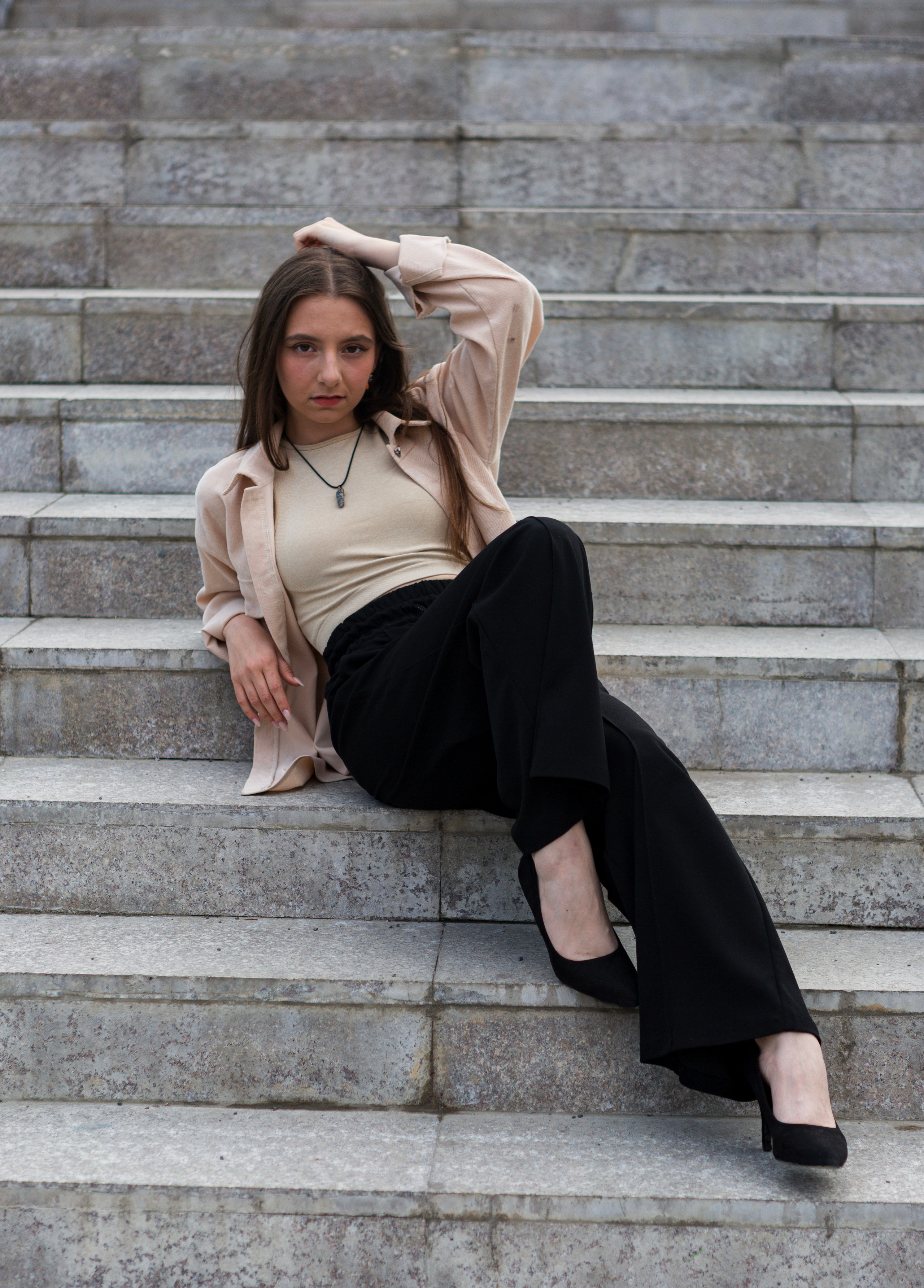 Летний вечер в городе с Анастасией