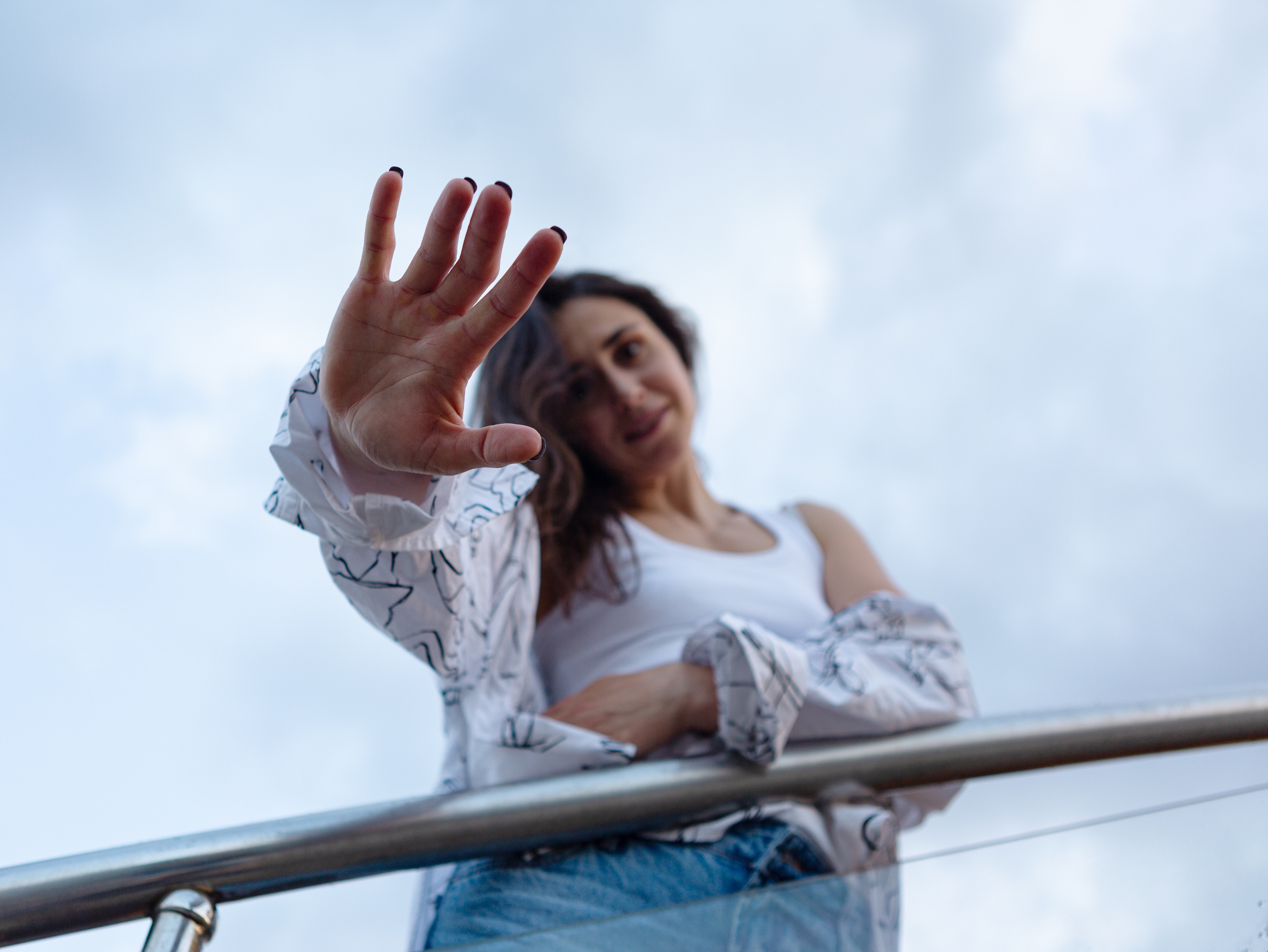 Вечер пятницы: дождь, солнце и фото прогулка Анастасии