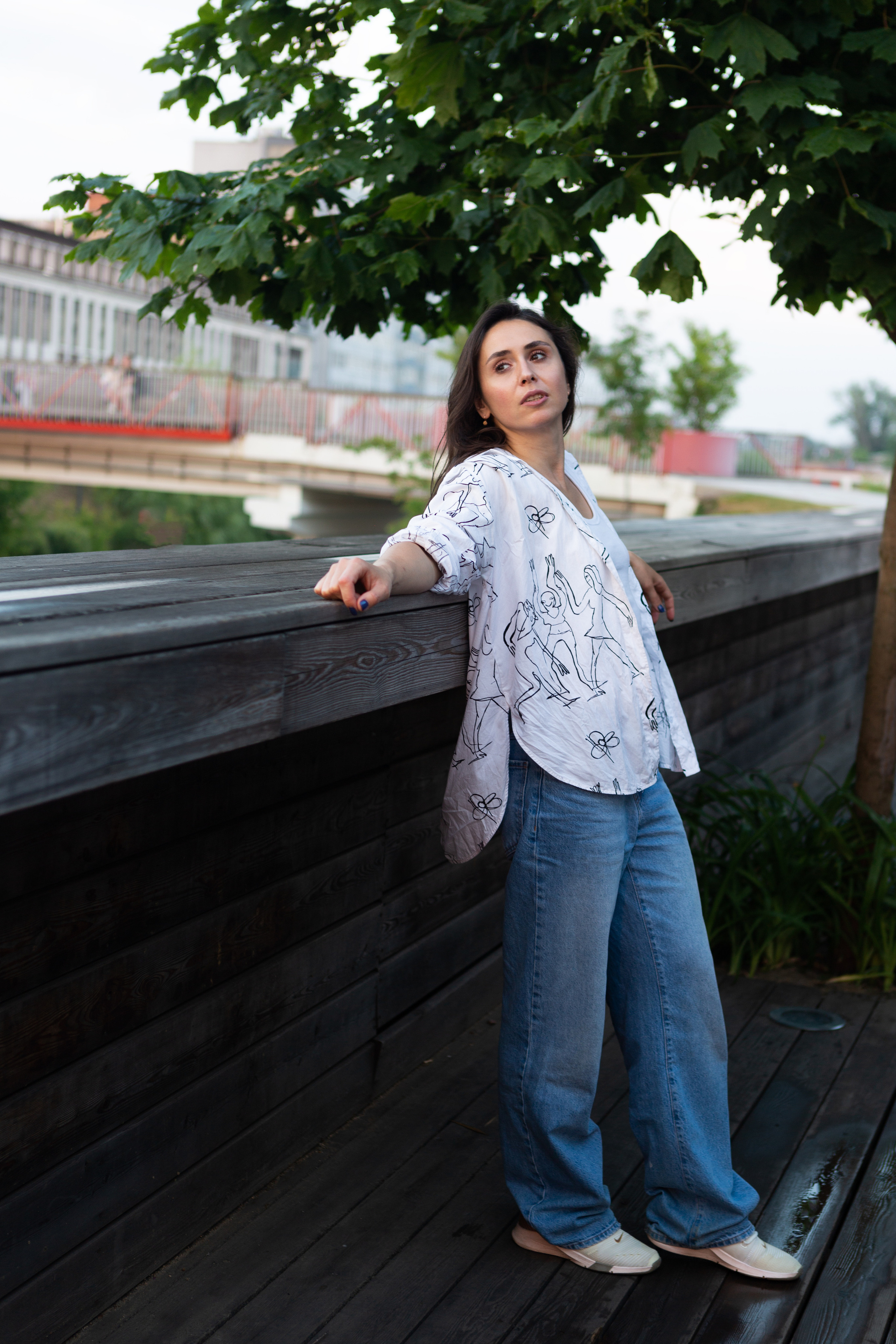 Вечер пятницы: дождь, солнце и фото прогулка Анастасии