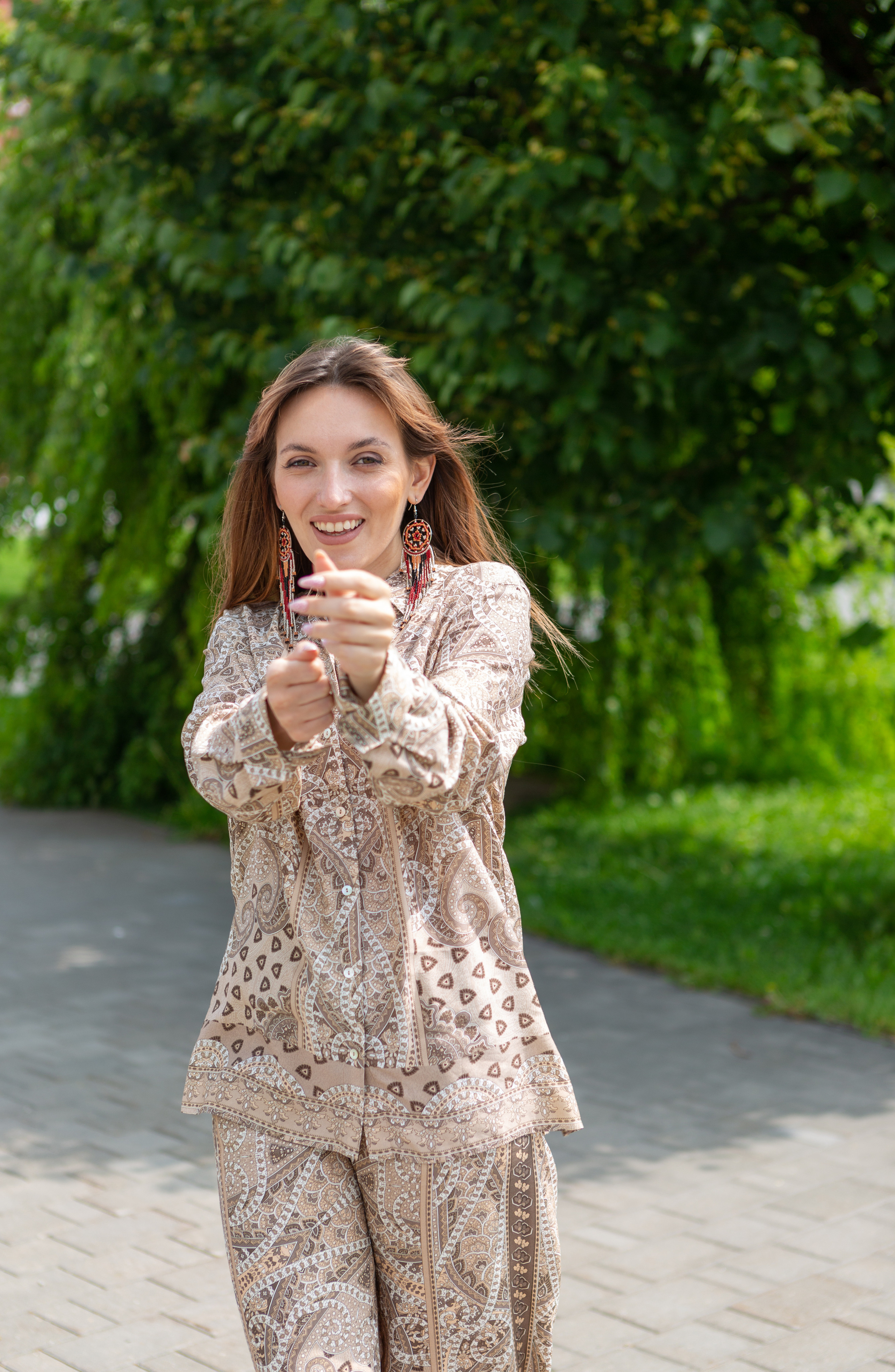 Любовь на прогулочной фотосессии