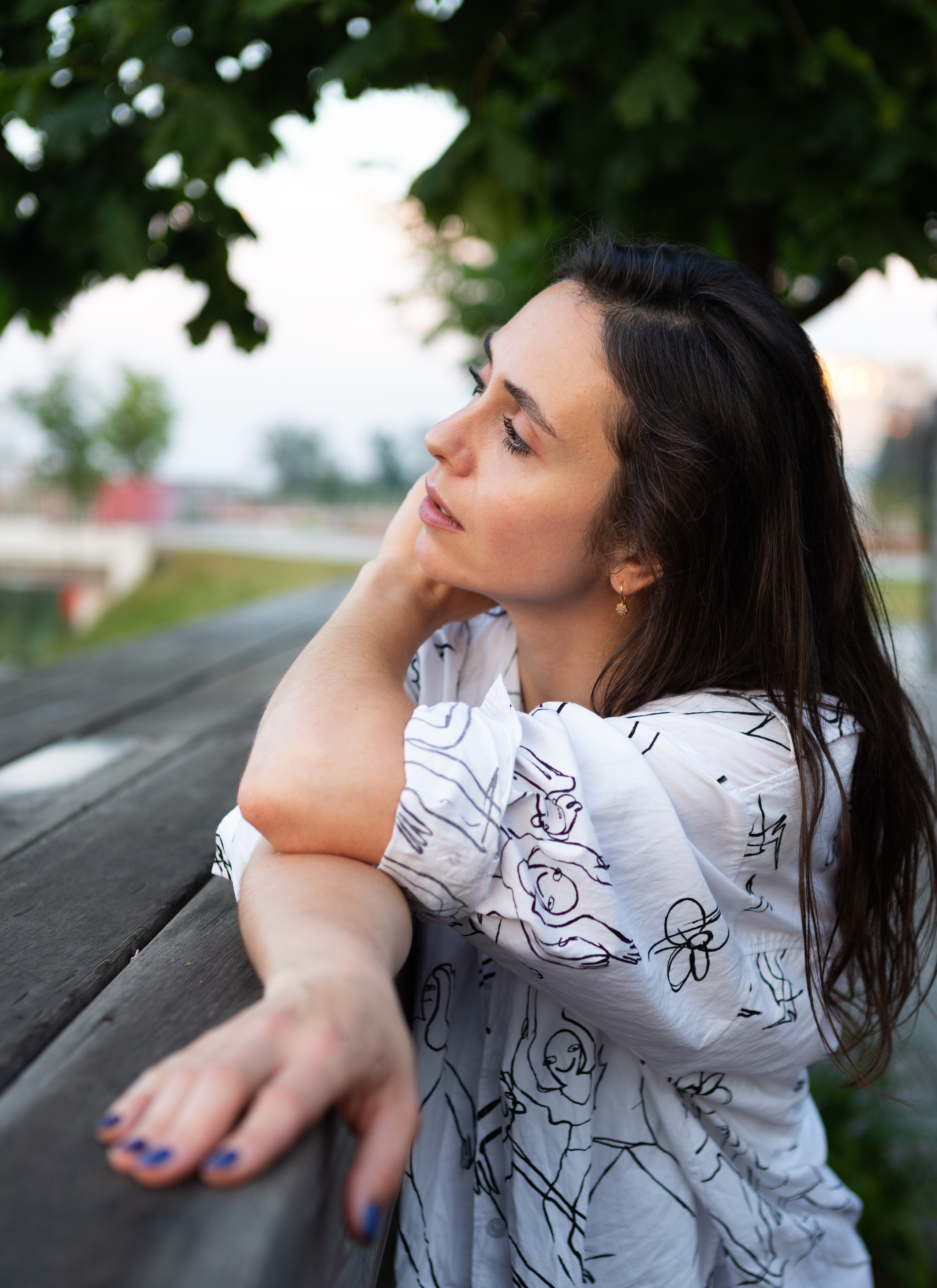 Вечер пятницы: дождь, солнце и фото прогулка Анастасии