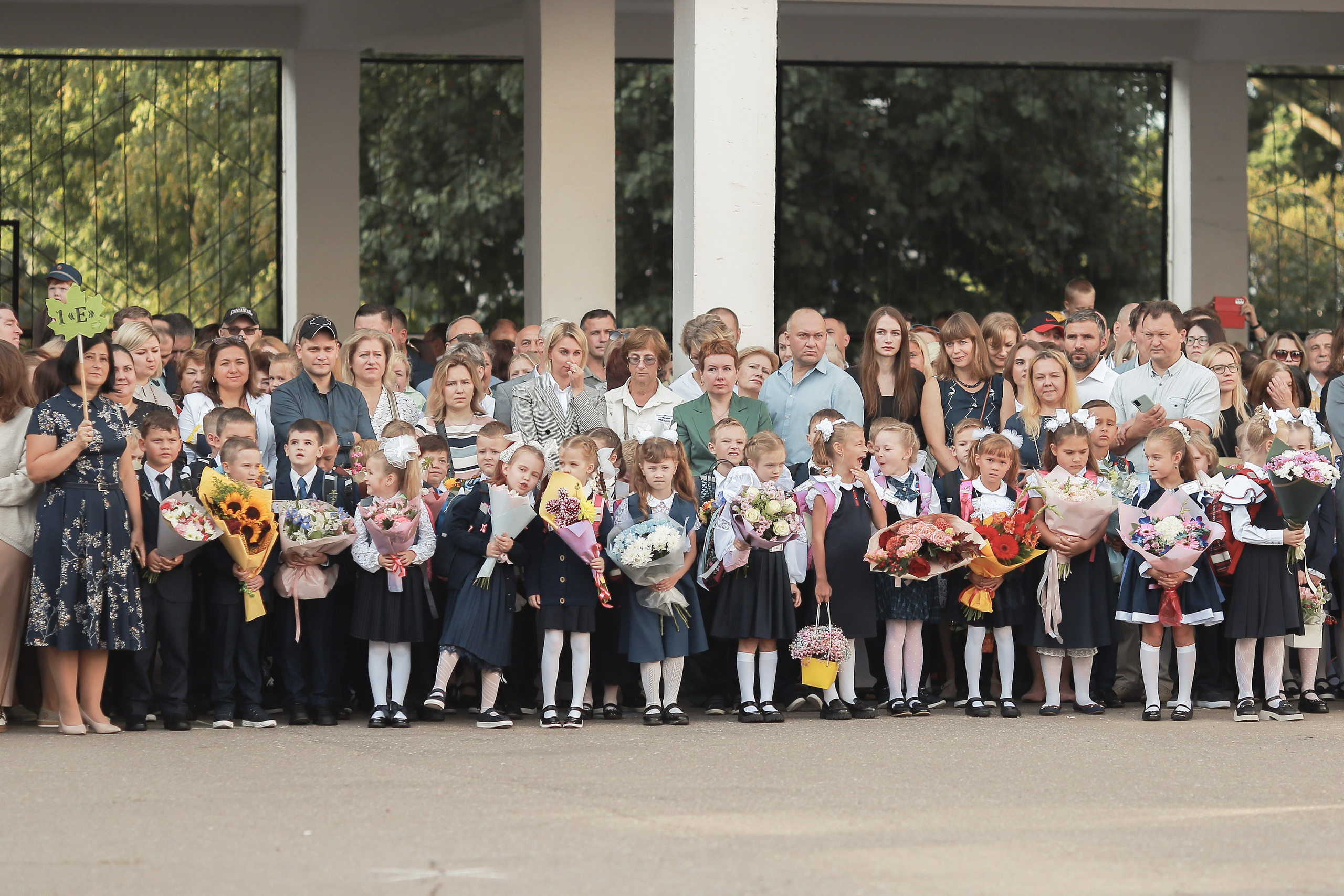 Первое сентября у 1Е класса. Антонина Морозова, профессиональный семейный фотограф видеограф