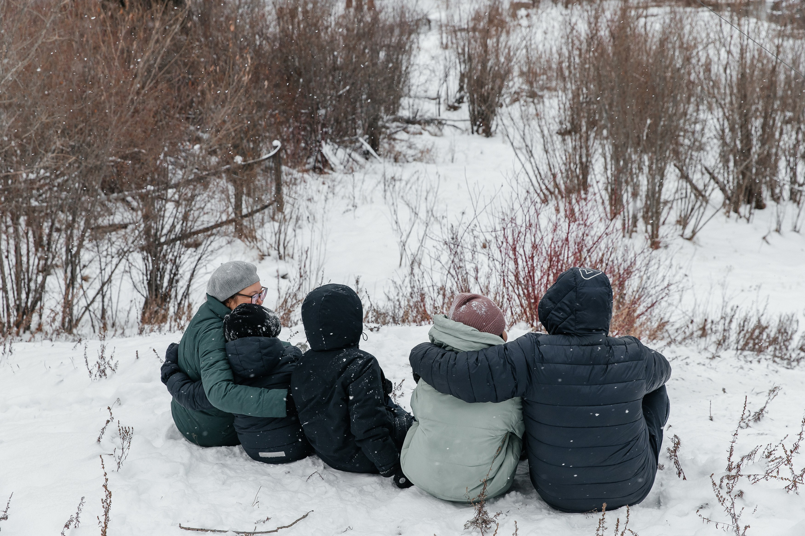 Степановы. Воронистая Анастасия. Фотограф Якутия, Томпонский район
