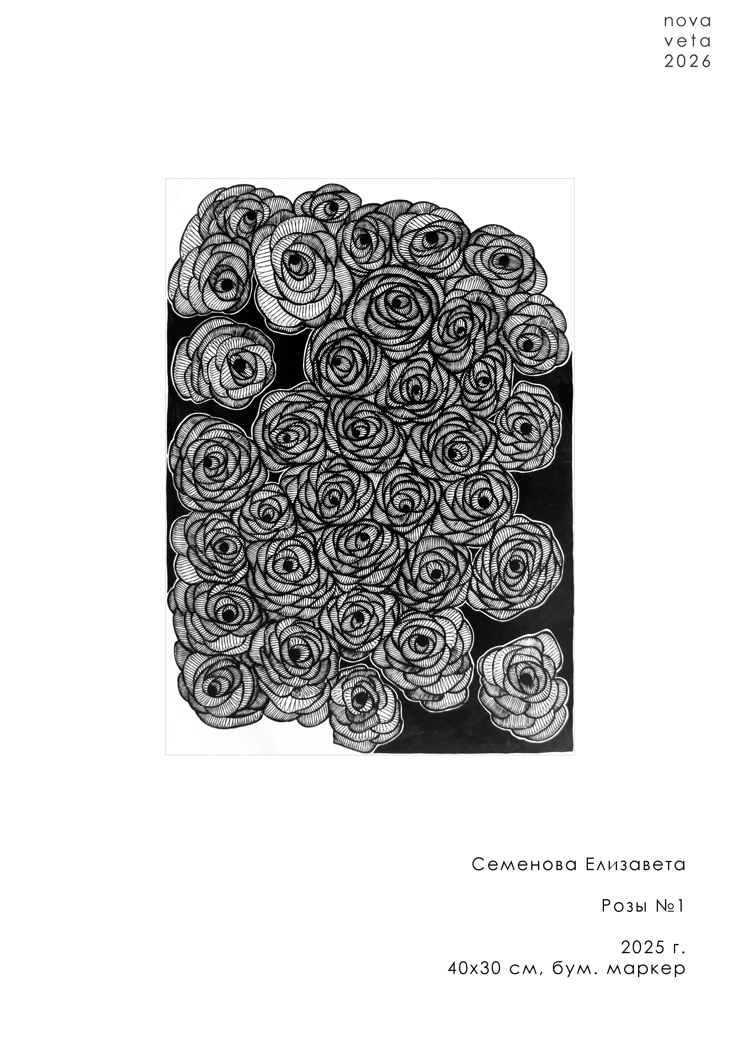 Графика. Семенова Елизавета художник, керамист, преподаватель