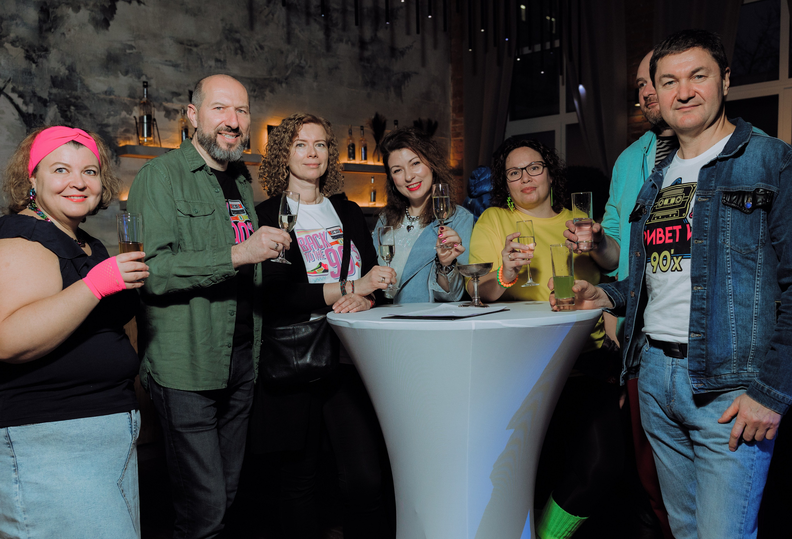 Юбилей 50 лет в стиле 90 в AG LOFT. Фотограф Андрей Ширкалин Москва Московская обл, Коломна, Рязань