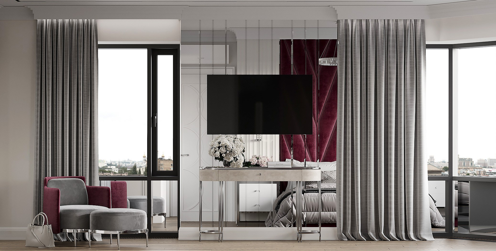 ЖК D1, 90 м² | МОСКВА. Design interior-Samsonyan R