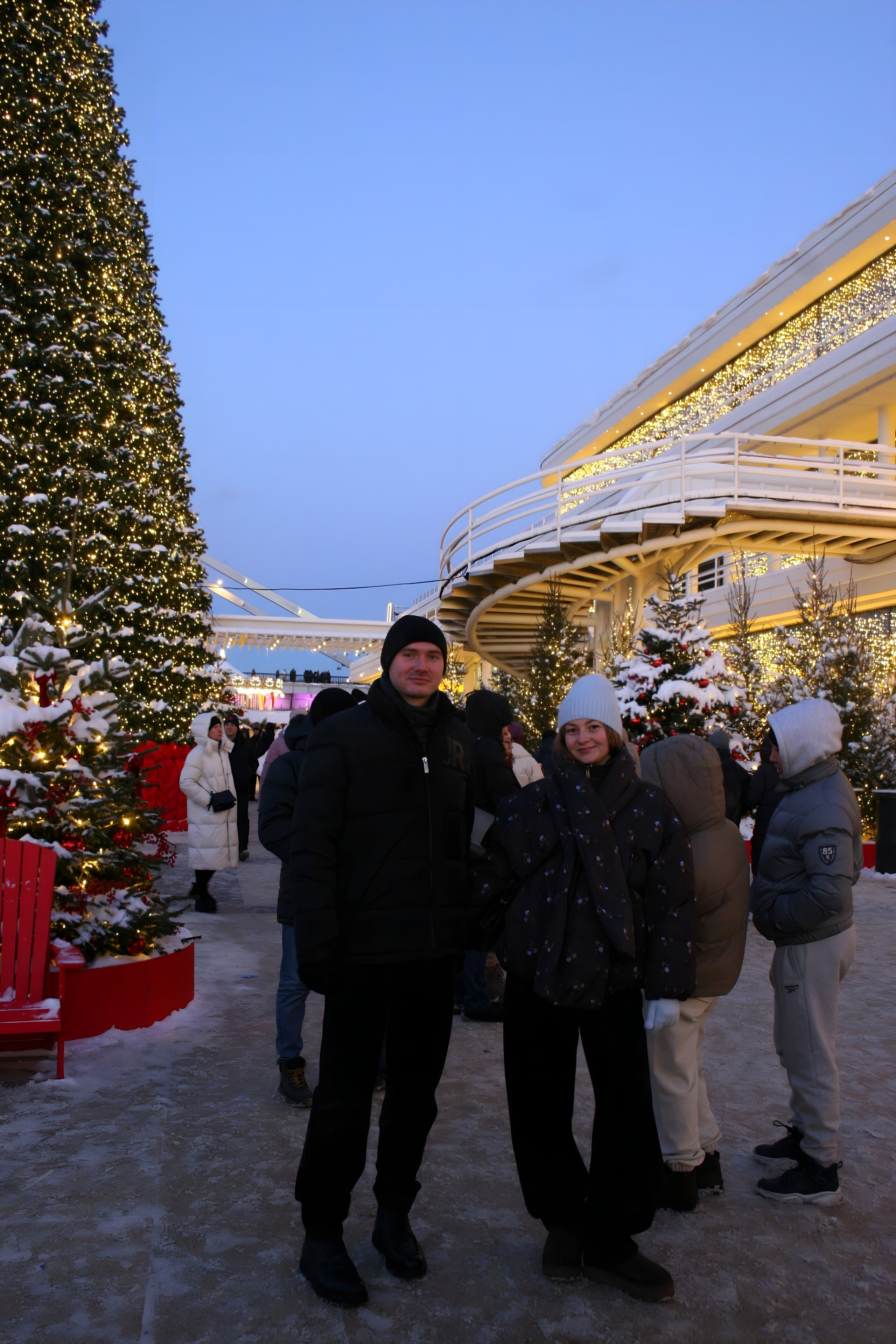 Роман и Настя в Москве. Креативный фотограф