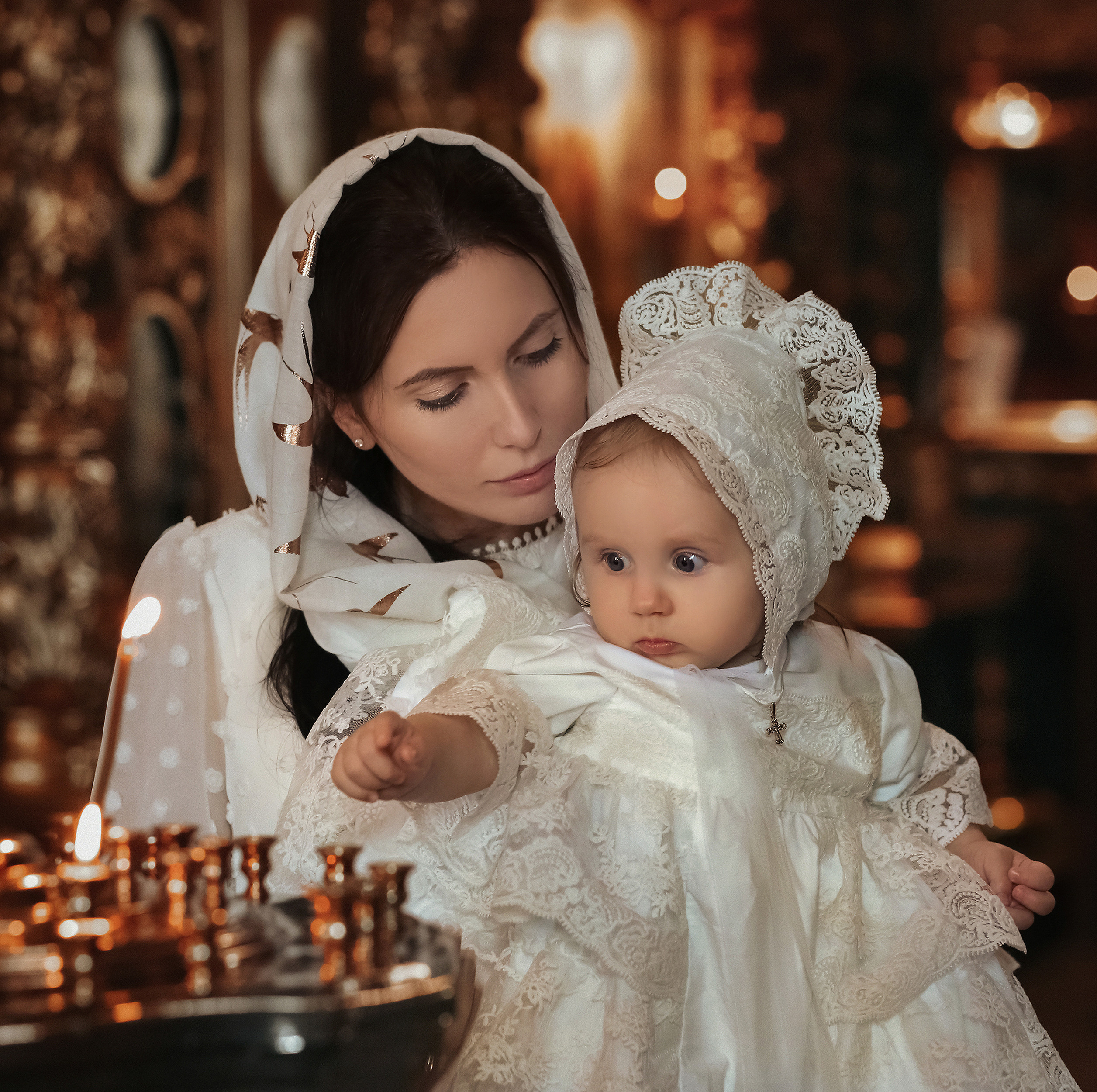 Крещение. Фотограф на Венчание и Крещение, семейный фотограф в Москве и области