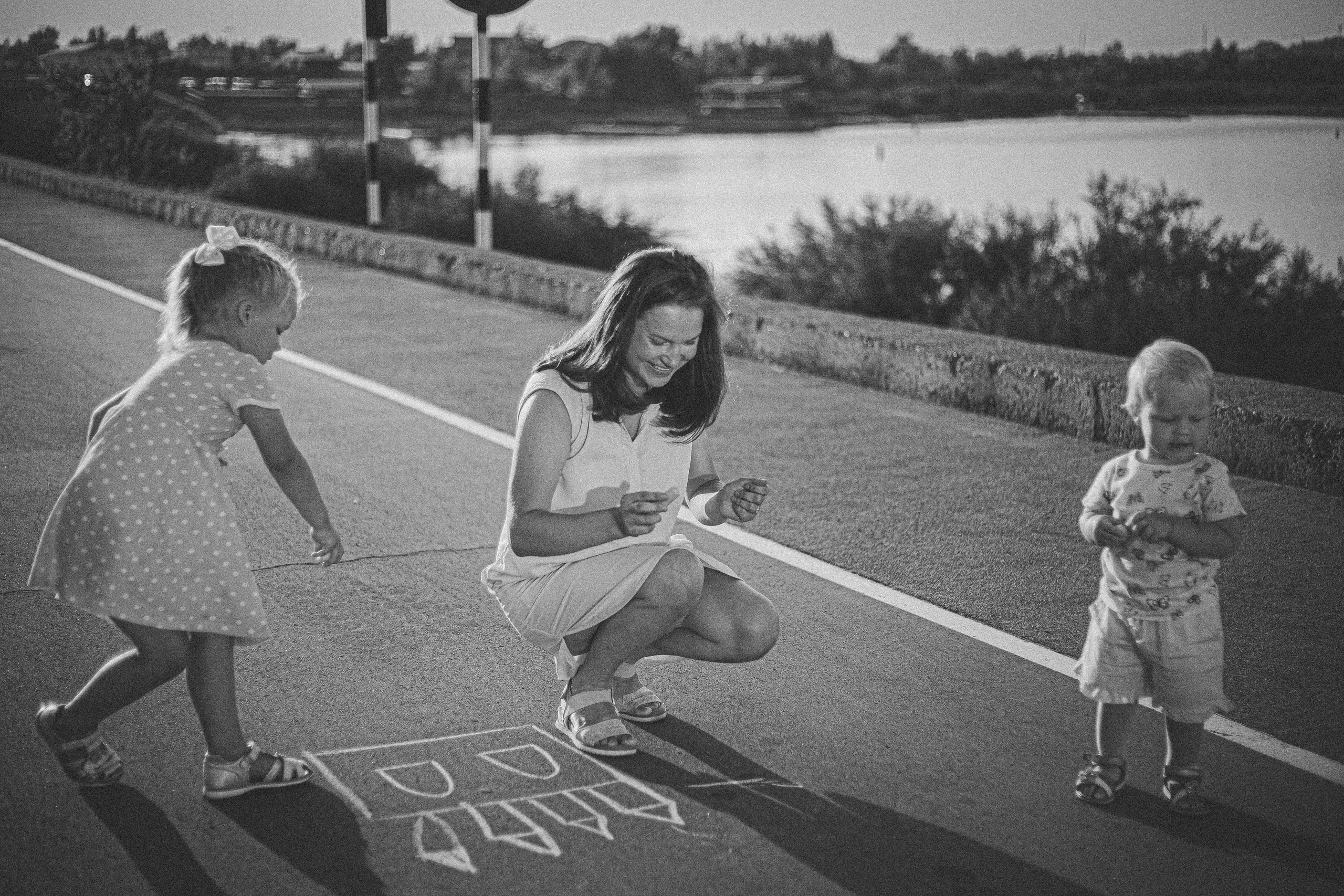 Семья Галкиных на Гребном канале. Главная