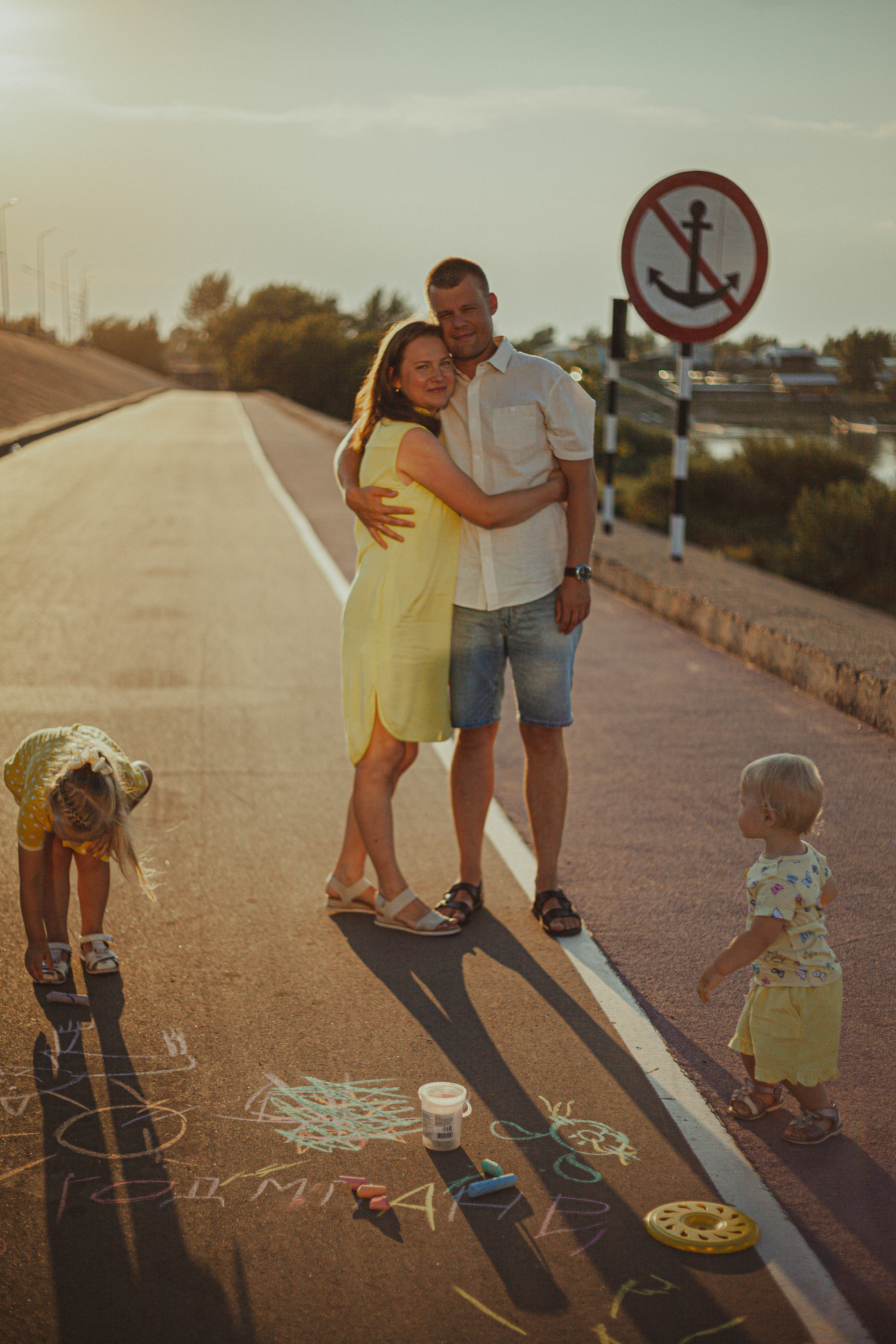 Семья Галкиных на Гребном канале. Главная