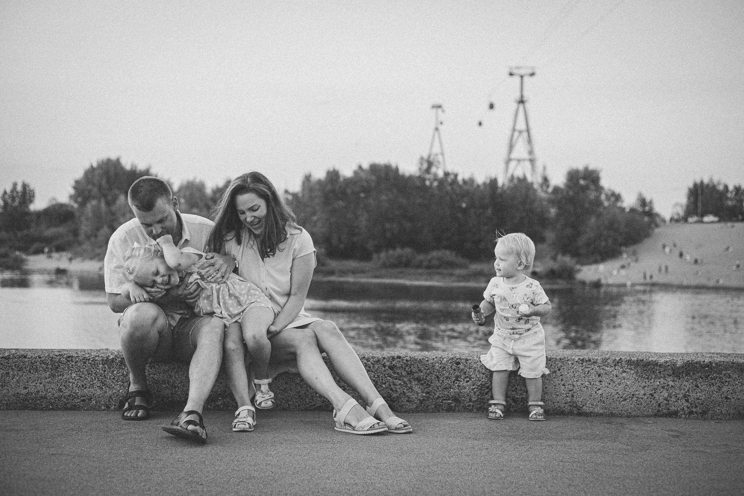 Семья Галкиных на Гребном канале. Главная