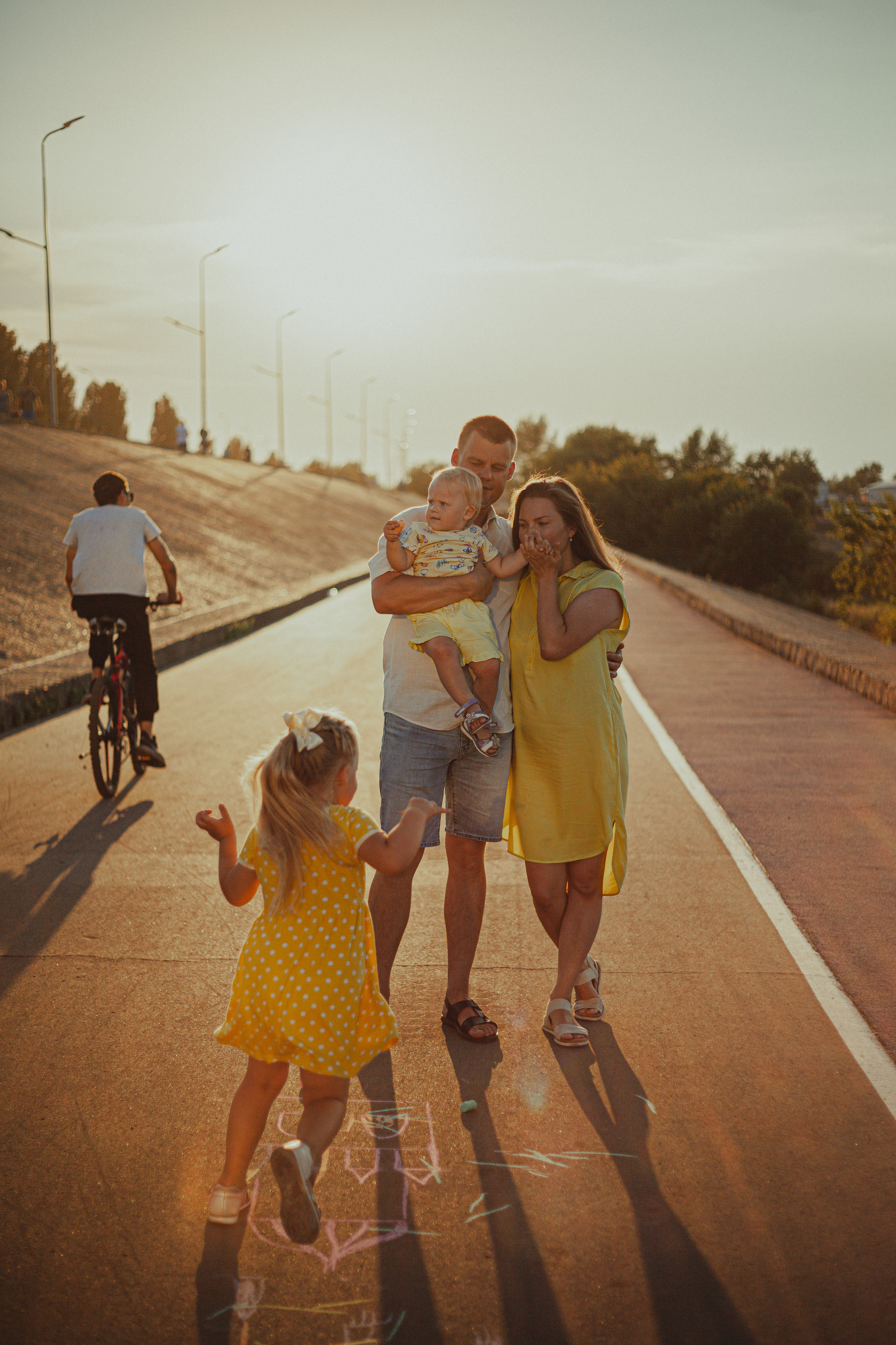 Семья Галкиных на Гребном канале. Главная