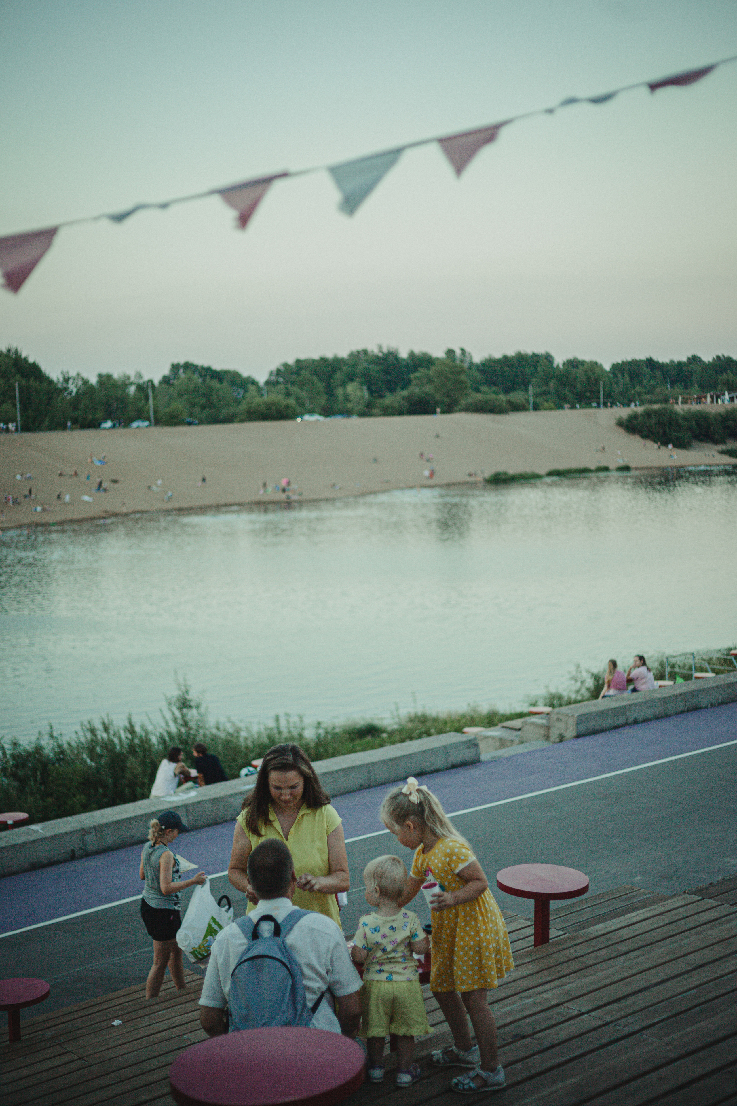 Семья Галкиных на Гребном канале. Главная