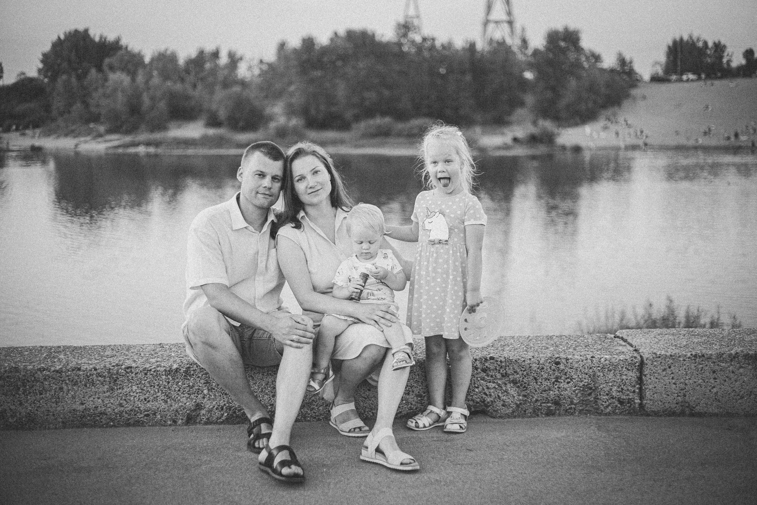 Семья Галкиных на Гребном канале. Главная