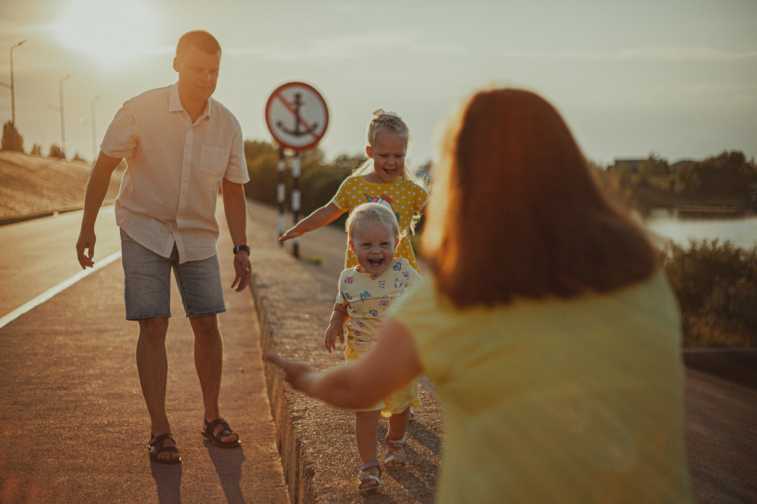 Семья Галкиных на Гребном канале. Главная