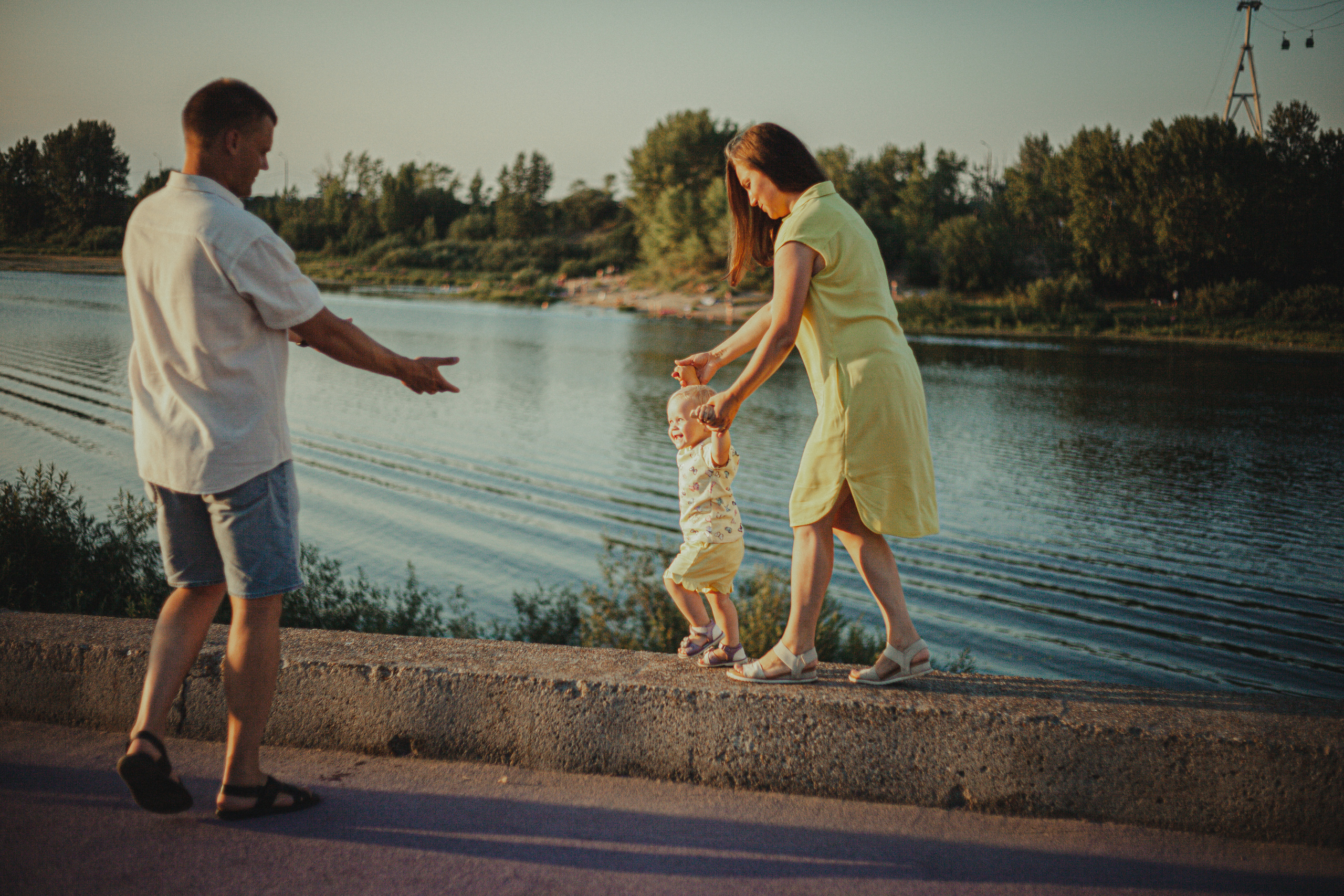 Семья Галкиных на Гребном канале. Главная