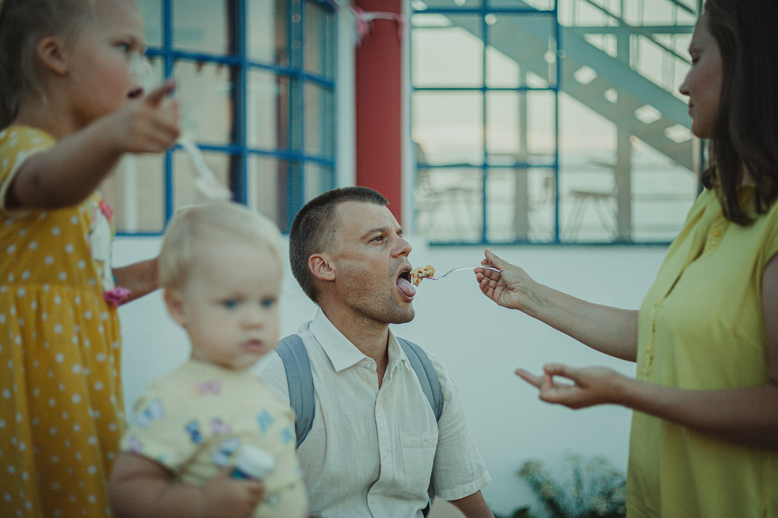 Семья Галкиных на Гребном канале. Главная