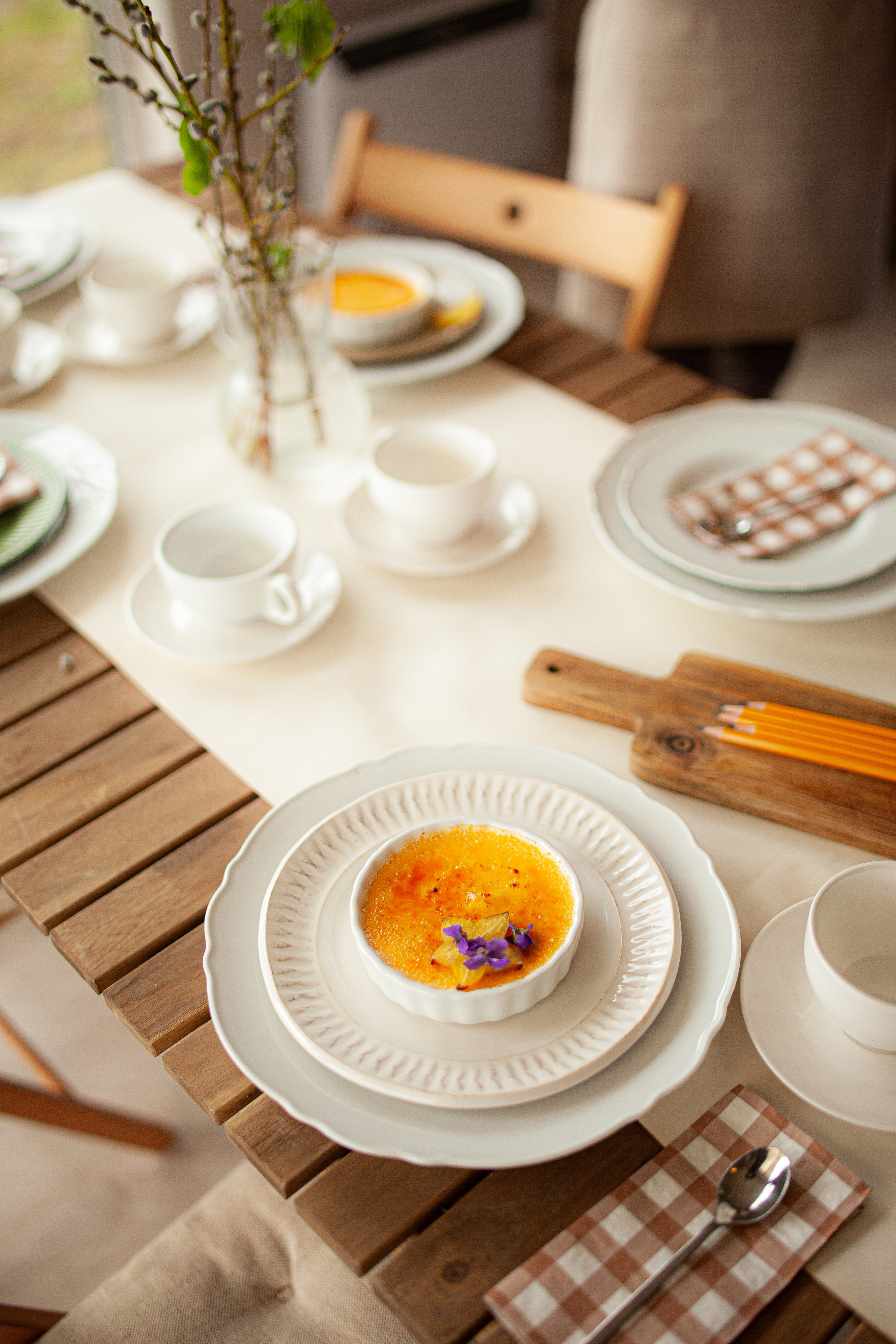 МК по сервировке и МК по приготовлению крем-брюлле. Главная