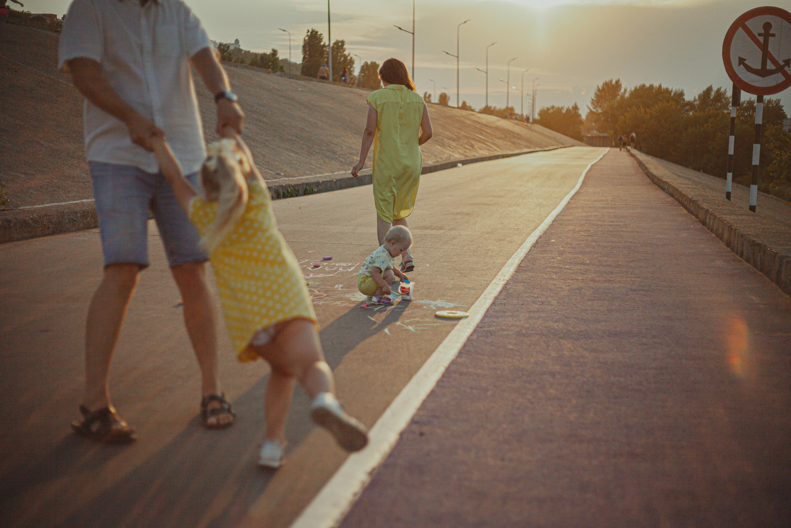 Семья Галкиных на Гребном канале. Главная