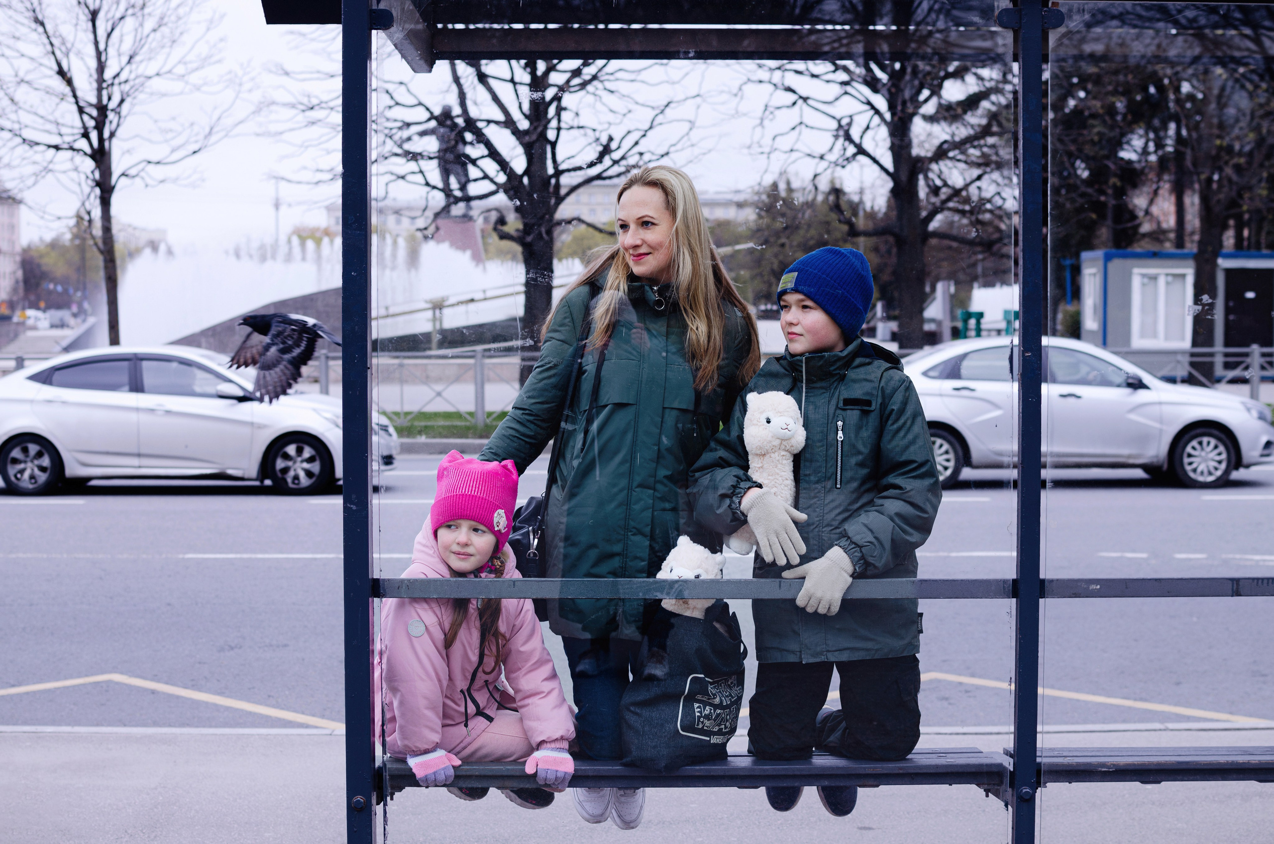 Прогулочная фотосессия для Н. с ребятишками. Портретный и репортажный фотограф в Санкт-Петербурге Варвара Жукова