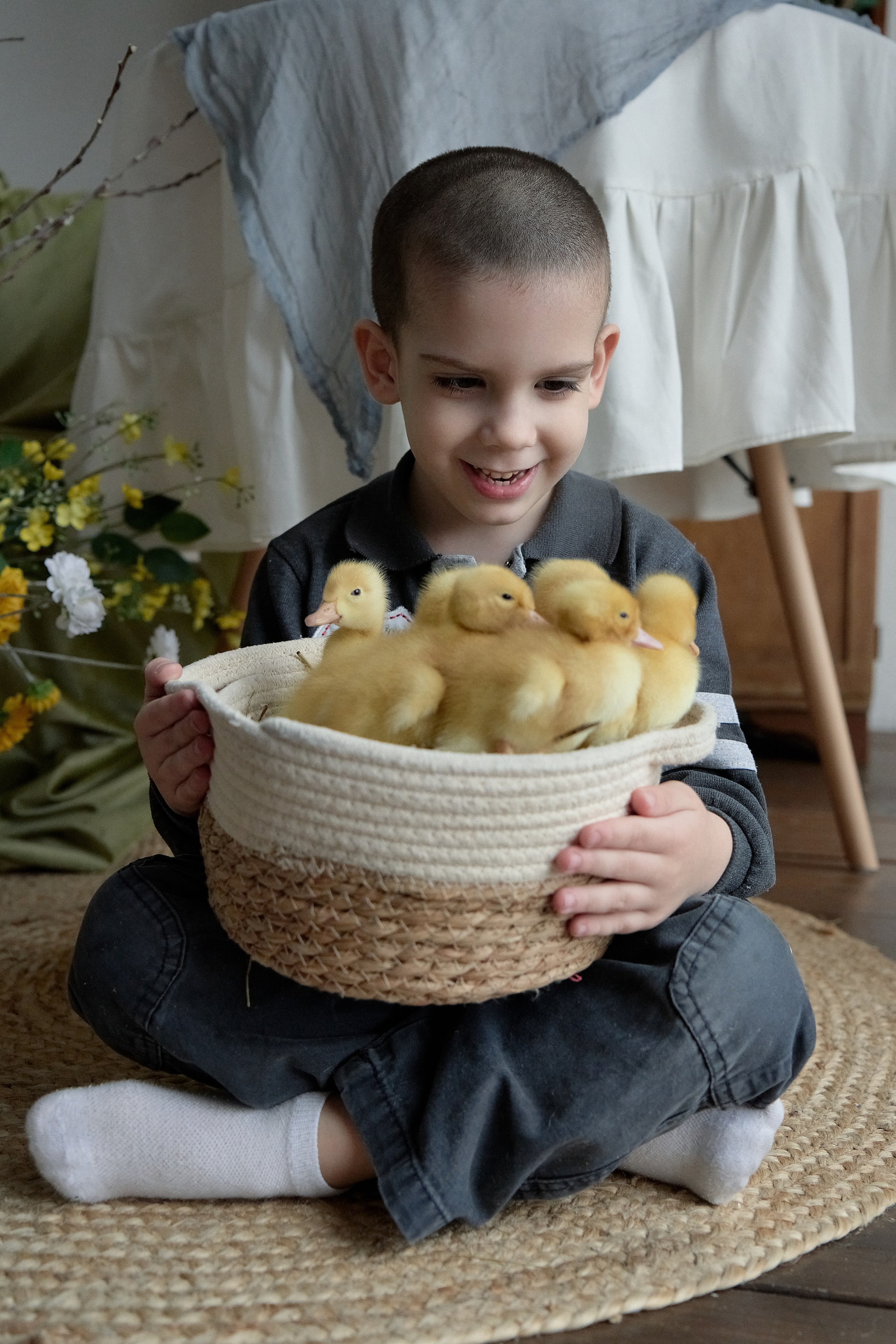 Пасхальная фотосессия с животными в Краснодаре