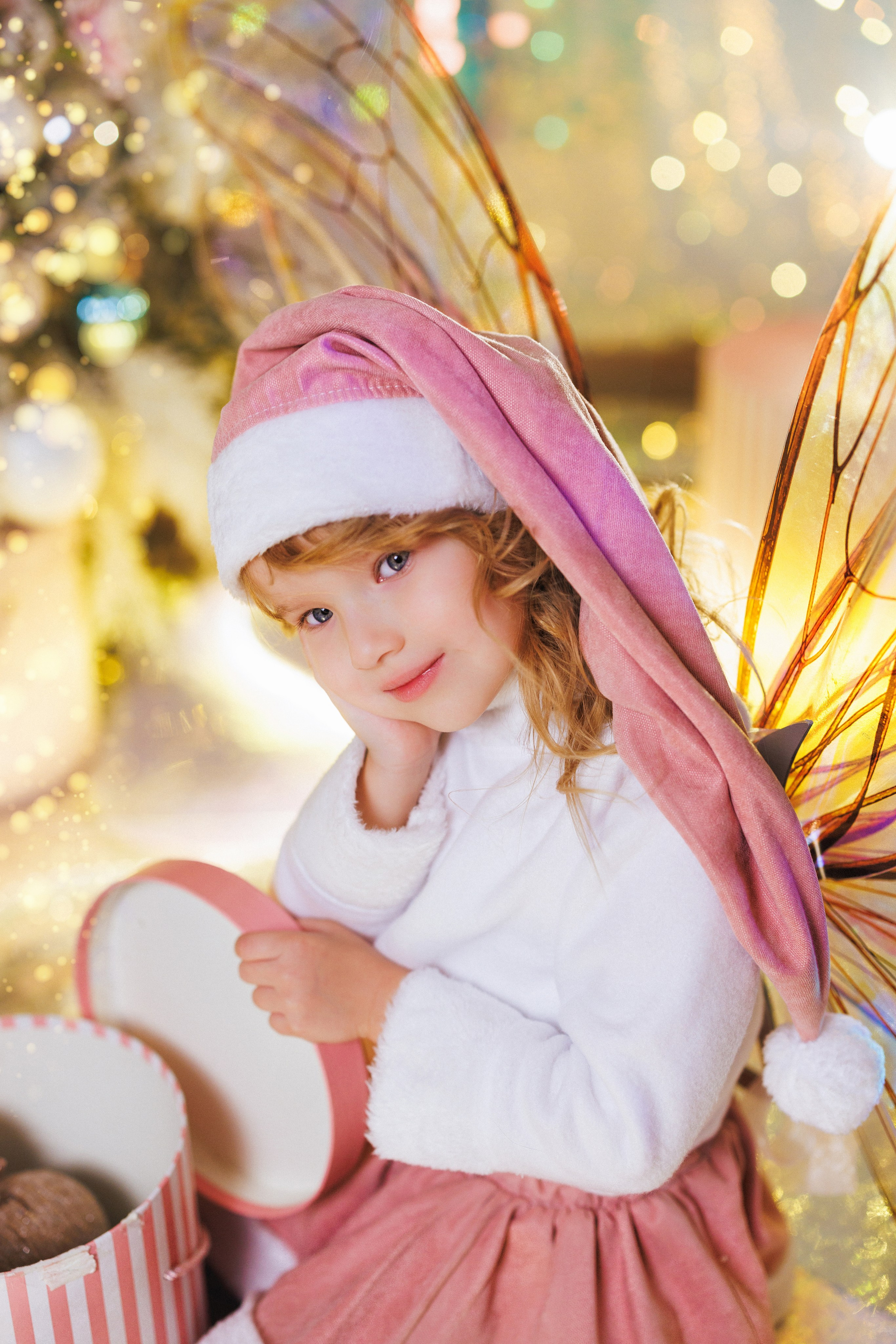 Детская фотосессия «Зимняя Фея», фотостудия «Авторская» в городе Краснодар. Семейный и детский фотограф в Краснодаре Анна Трашкова