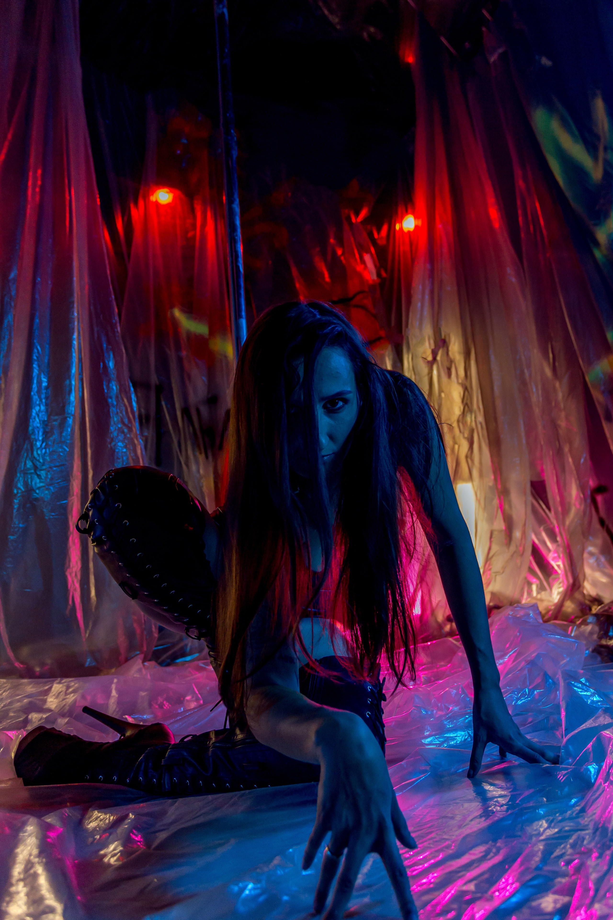 Тематическая фотосессия на пилоне