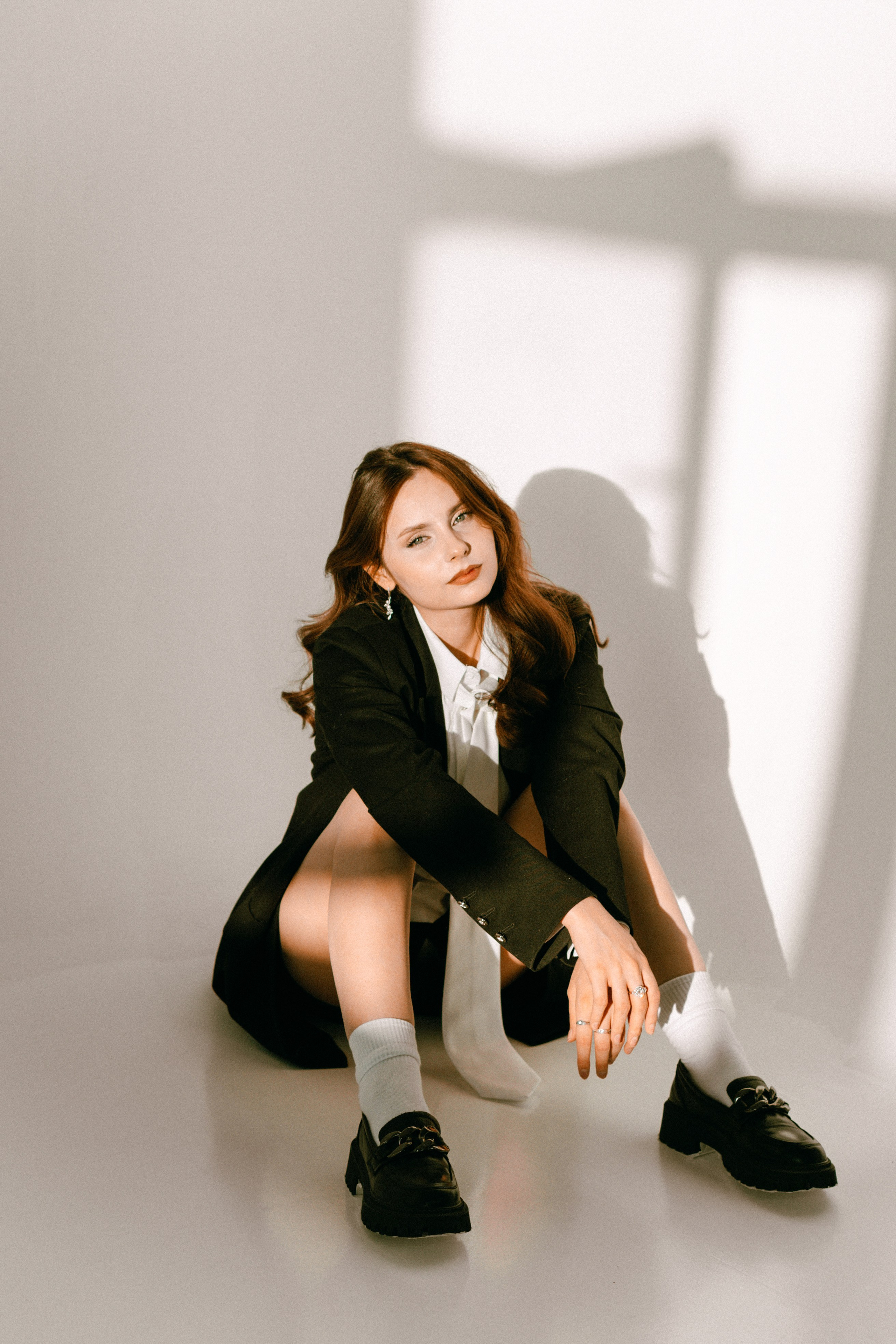 Индивидуальная женская фотосессия в студии. Фотограф Москва