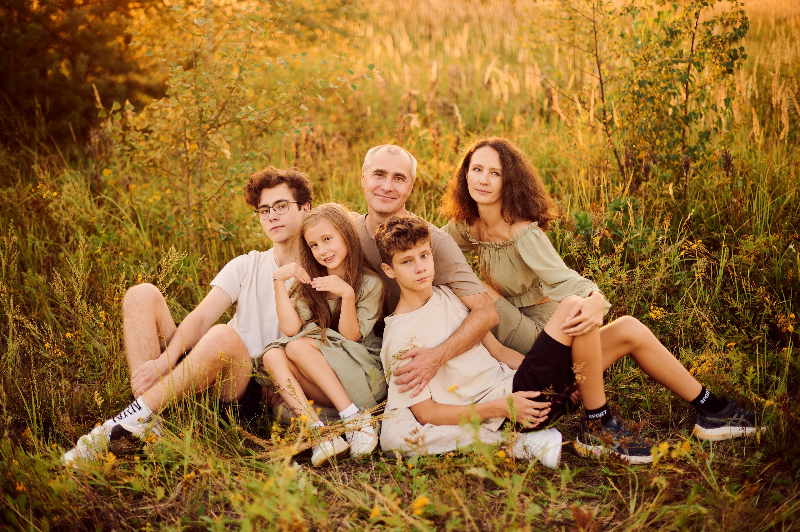 НА ЗАКАТЕ | НАСТЯ, ВИТЯ, МАША, ЛЕША и ЖЕНЯ. Свадебный и семейный фотограф РИТА БОЧКАРЁВА