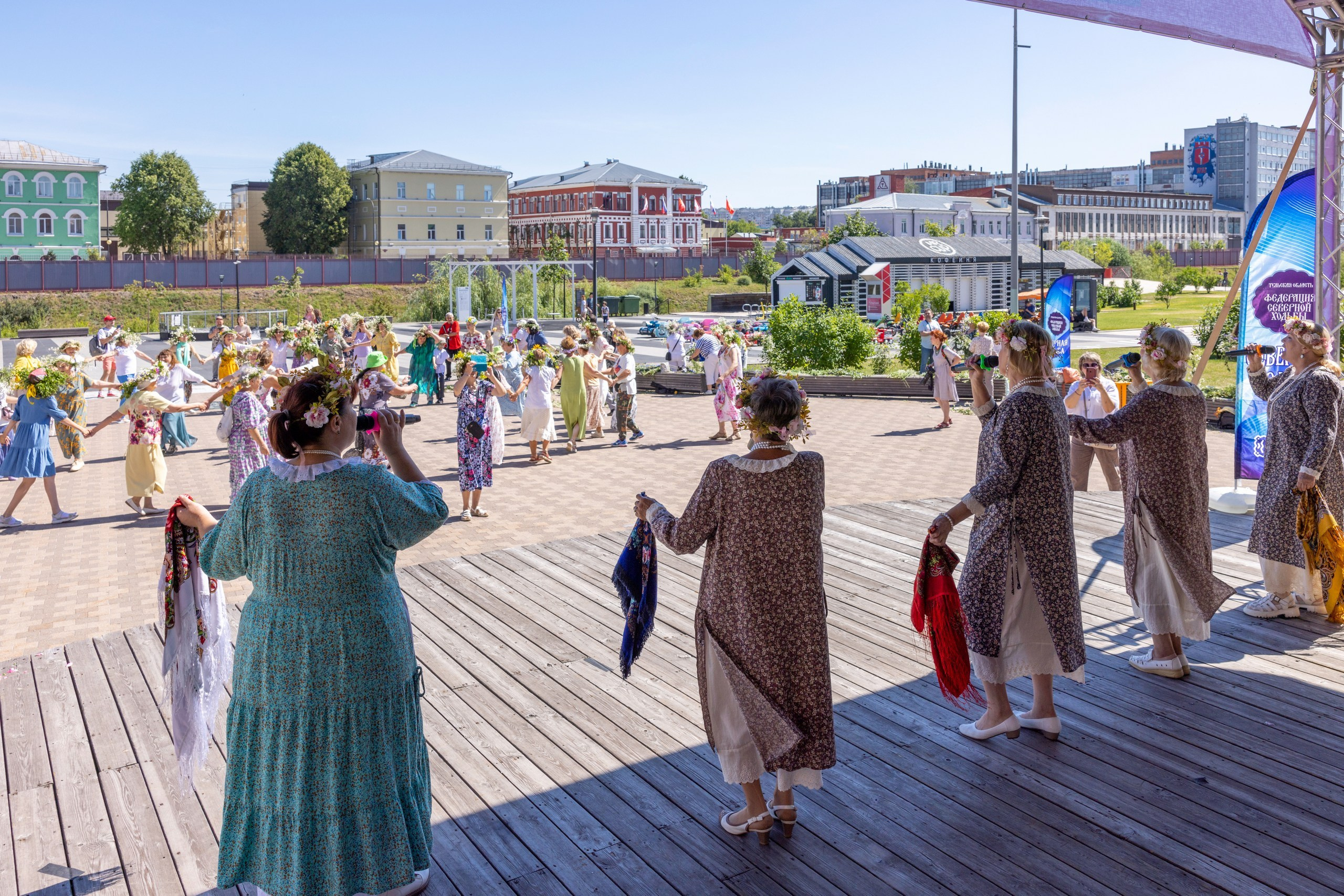 Фестиваль «Ромашковый хоровод». Северная ходьба. Фотограф в Туле Крупский АнДРей. Фотостудия «КАДР71» в Туле