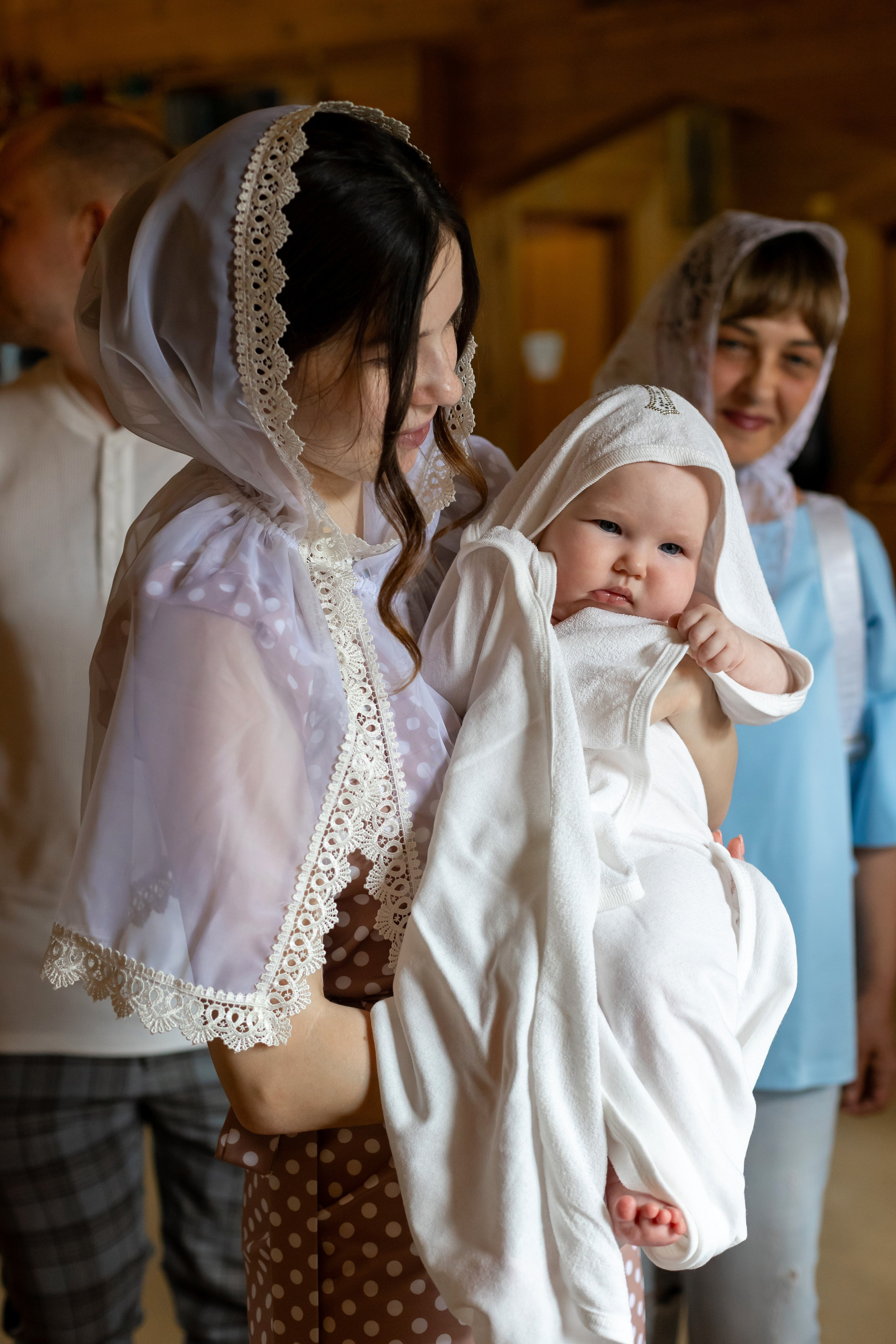 Таинство крещения Храм Святого страстотерпца Императора Николая Второго (г. Щелково). Фотограф Щелково/ Москва Татьяна Жучкова