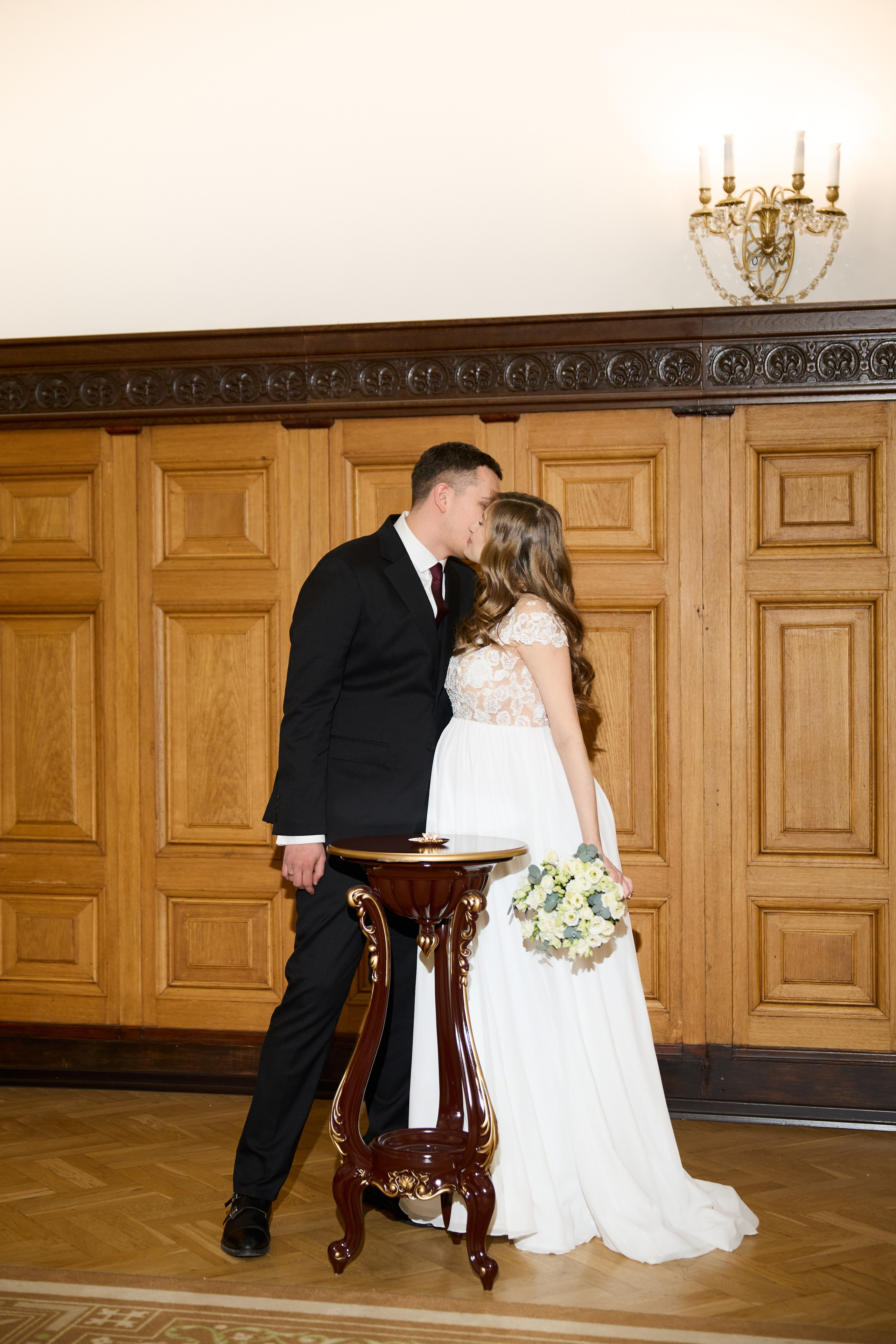 Маргарита и Дмитрий. Роспись в Грибоедовском ЗАГСе № 1. Любовь Юсупова. Фотограф