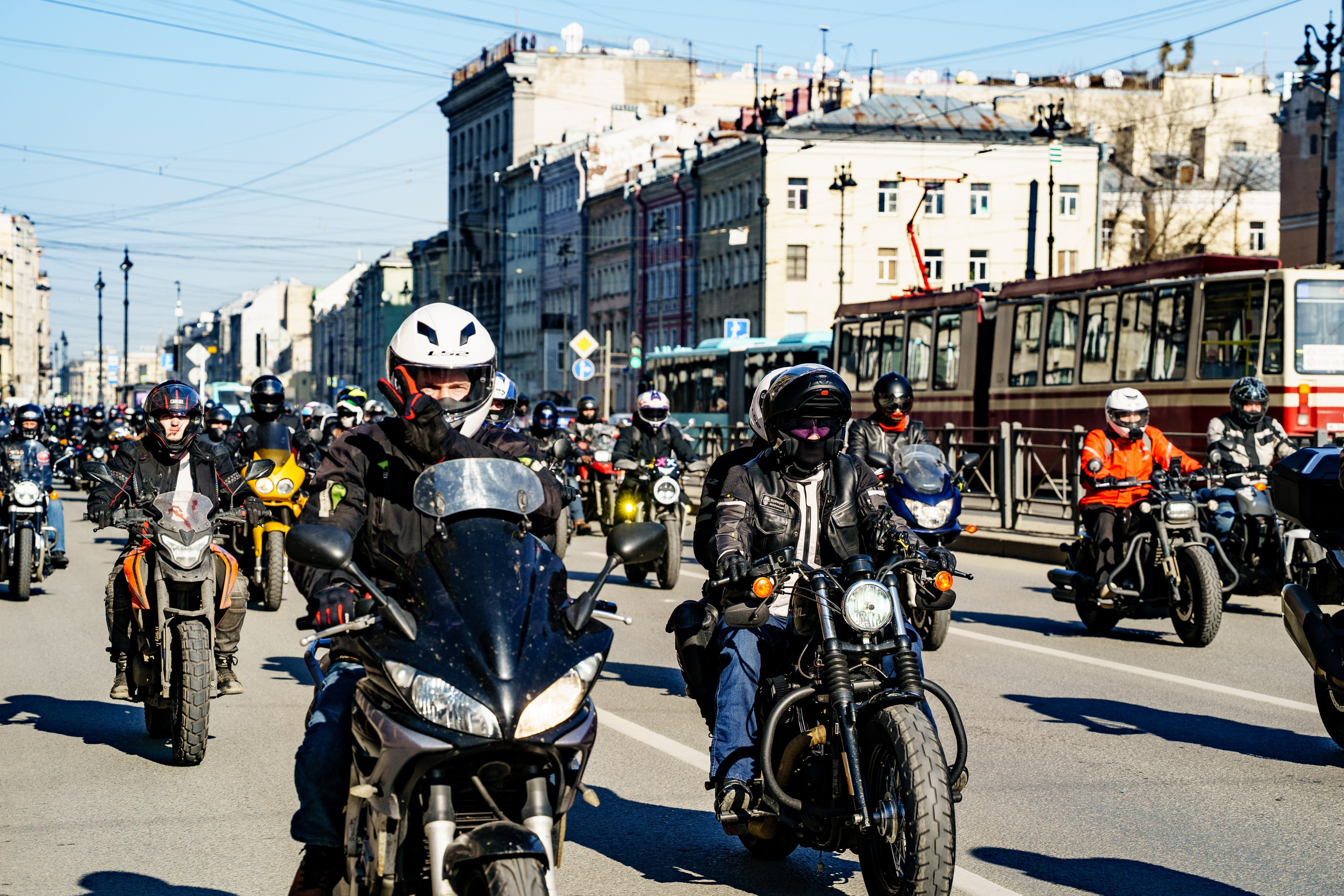 Прохват мотоклуба Norman Riders ч.1. Концертный и репортажный фотограф в Санкт-Петербурге Слава Пахомов