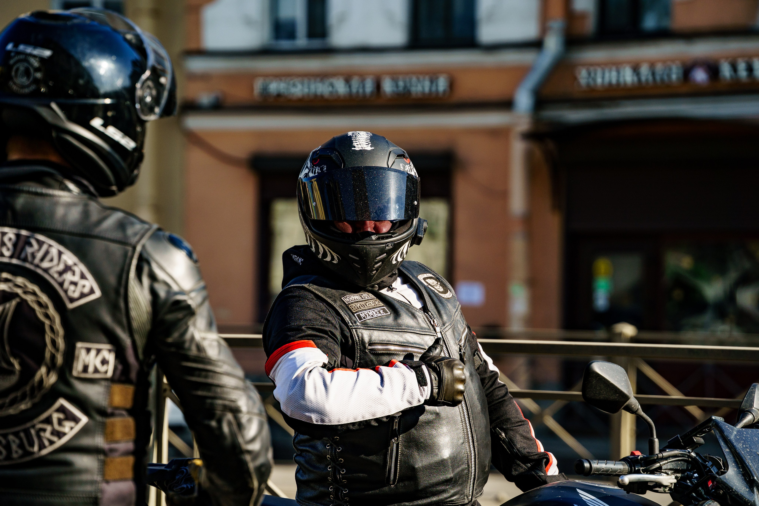 Прохват мотоклуба Norman Riders ч.1. Концертный и репортажный фотограф в Санкт-Петербурге Слава Пахомов