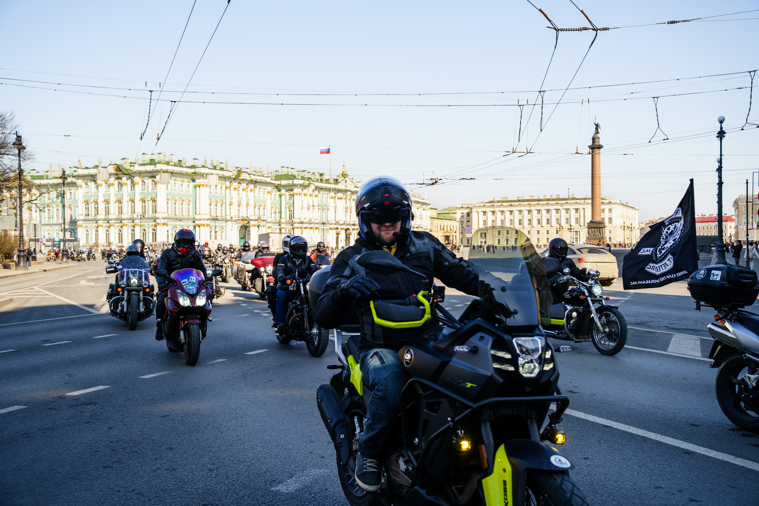 Прохват мотоклуба Norman Riders ч.1. Концертный и репортажный фотограф в Санкт-Петербурге Слава Пахомов