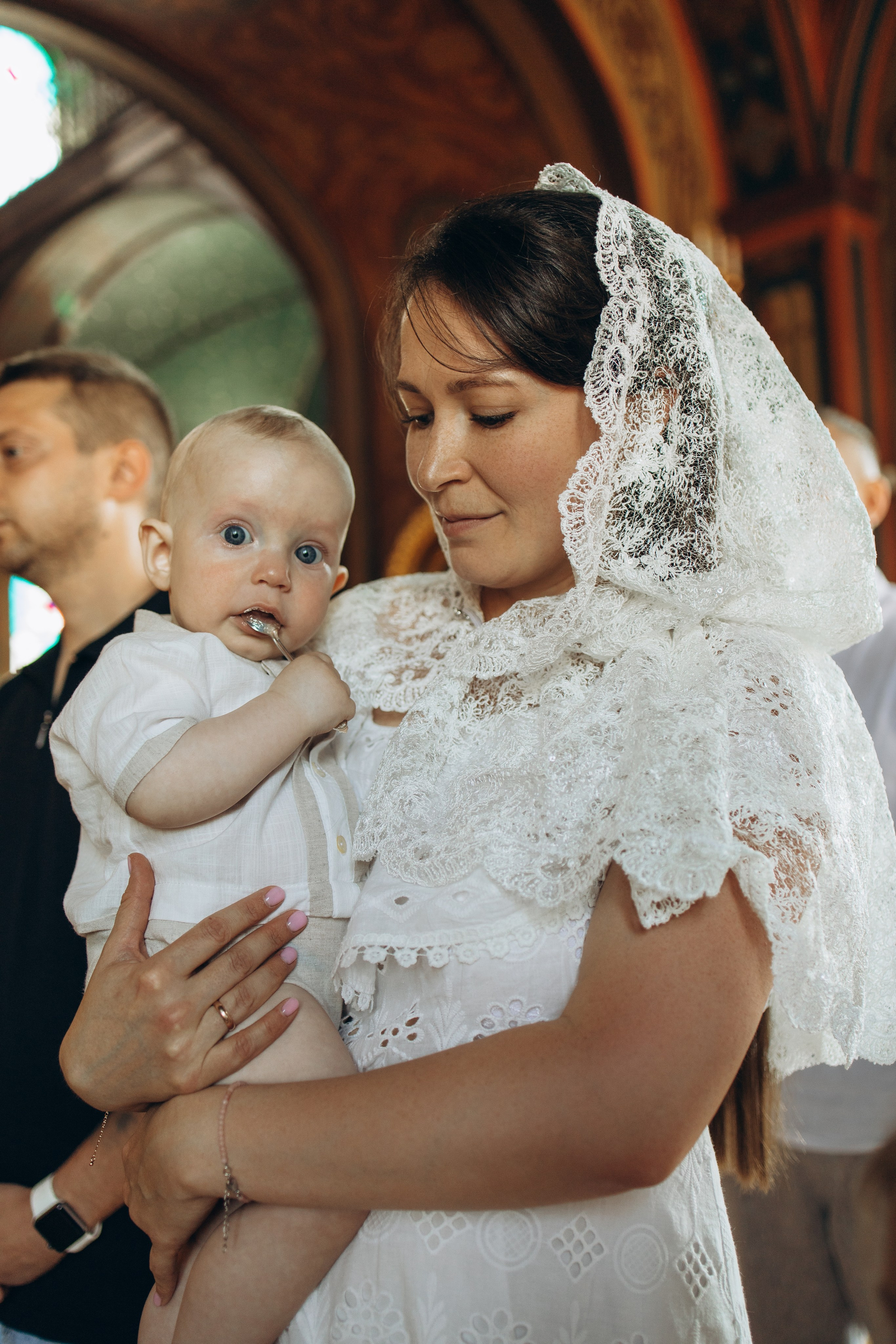 Двойное крещение Анны и Саши. Самый теплый фотограф в Краснодаре Рябоконь Ксения