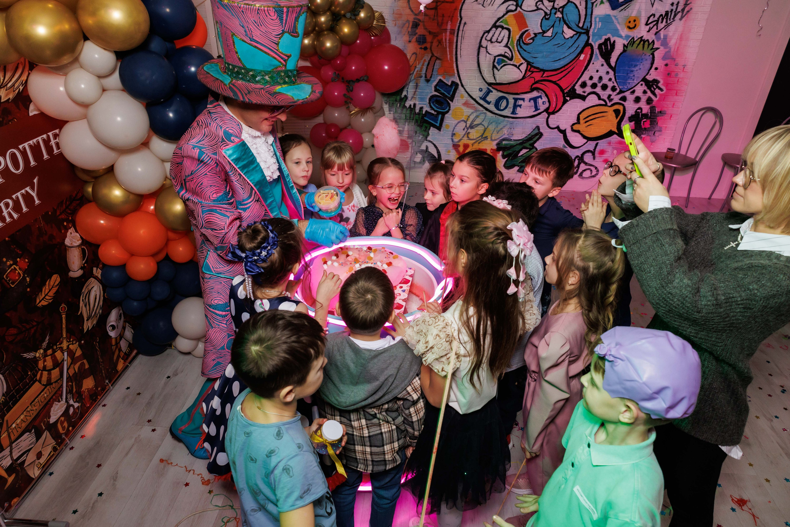 День Рождения в стиле Гарри Поттера. Фотограф в Москве Дмитрий Емельянов