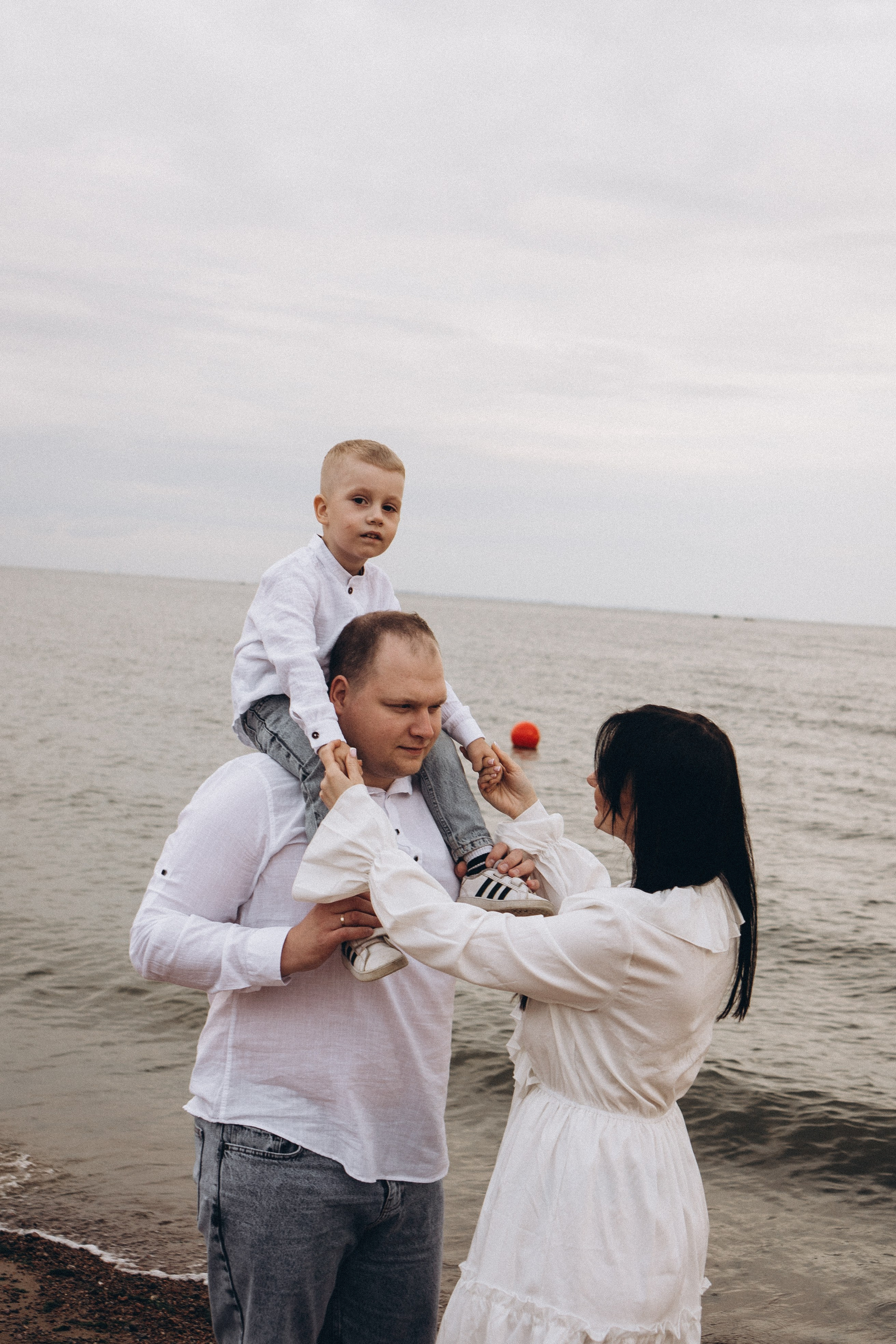 Семейная история на берегу залива. Профессиональный фотограф, Санкт-Петербург — Виктория Богомолова