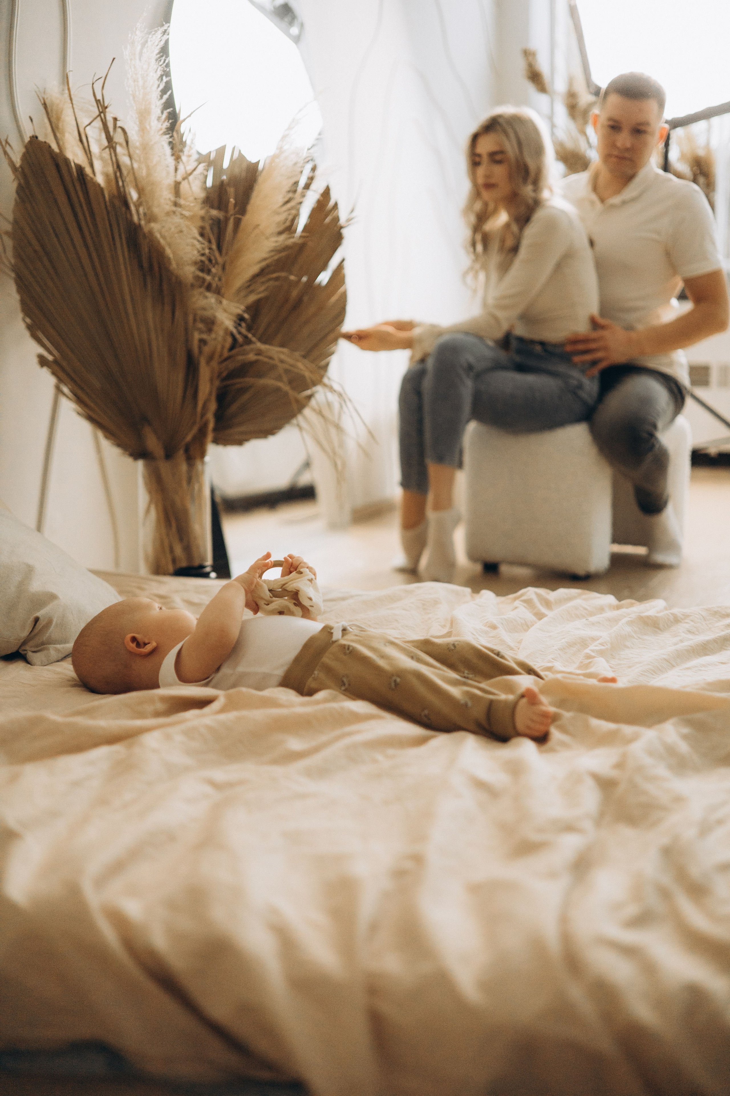 Семейная фотосессия с малышом. Семейный фотограф в Ижевске Даша Денисова