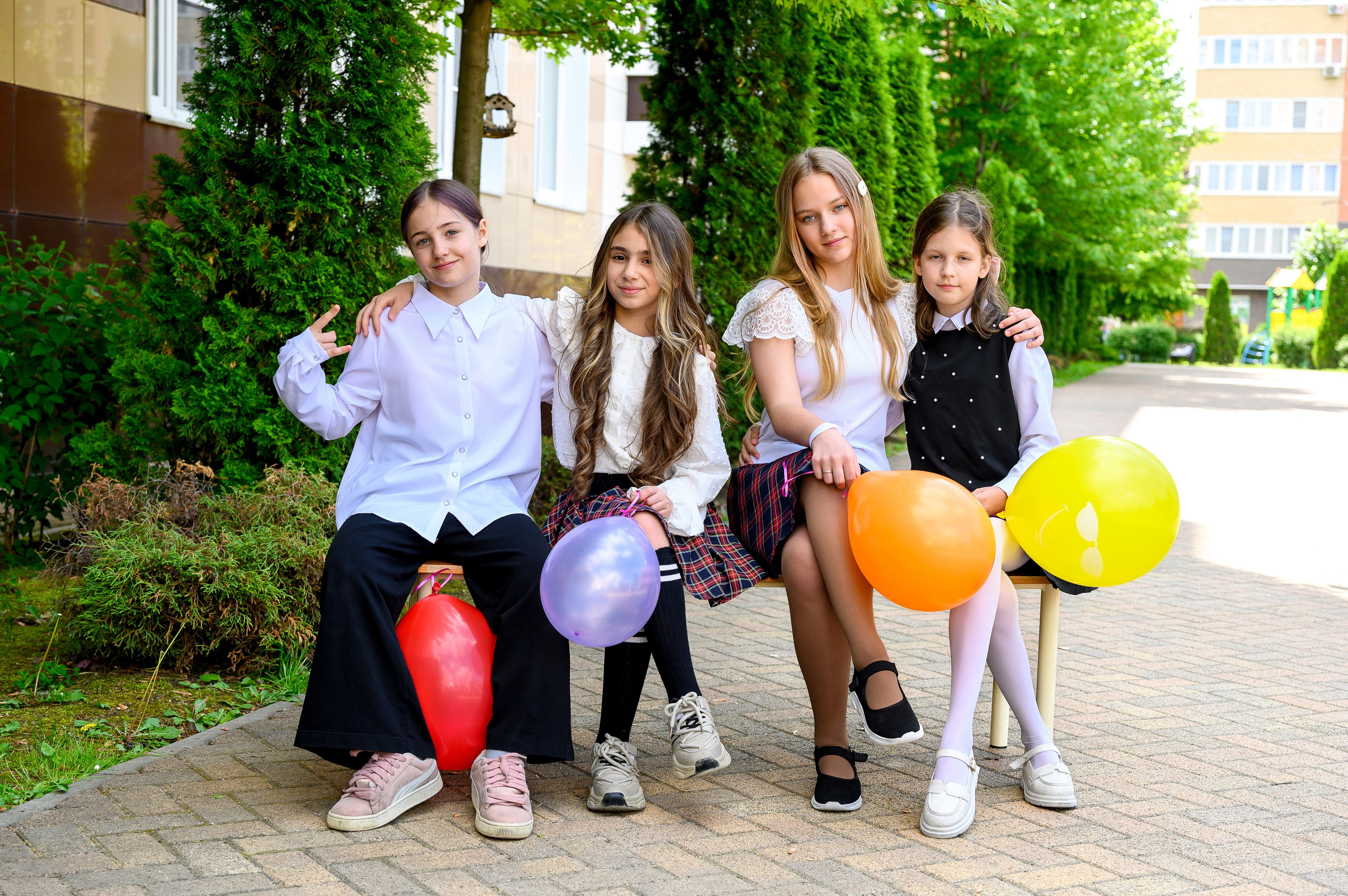 Фотосессия для выпускного альбома Краснодар школа 102 4у класс. Вячеслав Скрипник Фотограф Краснодар